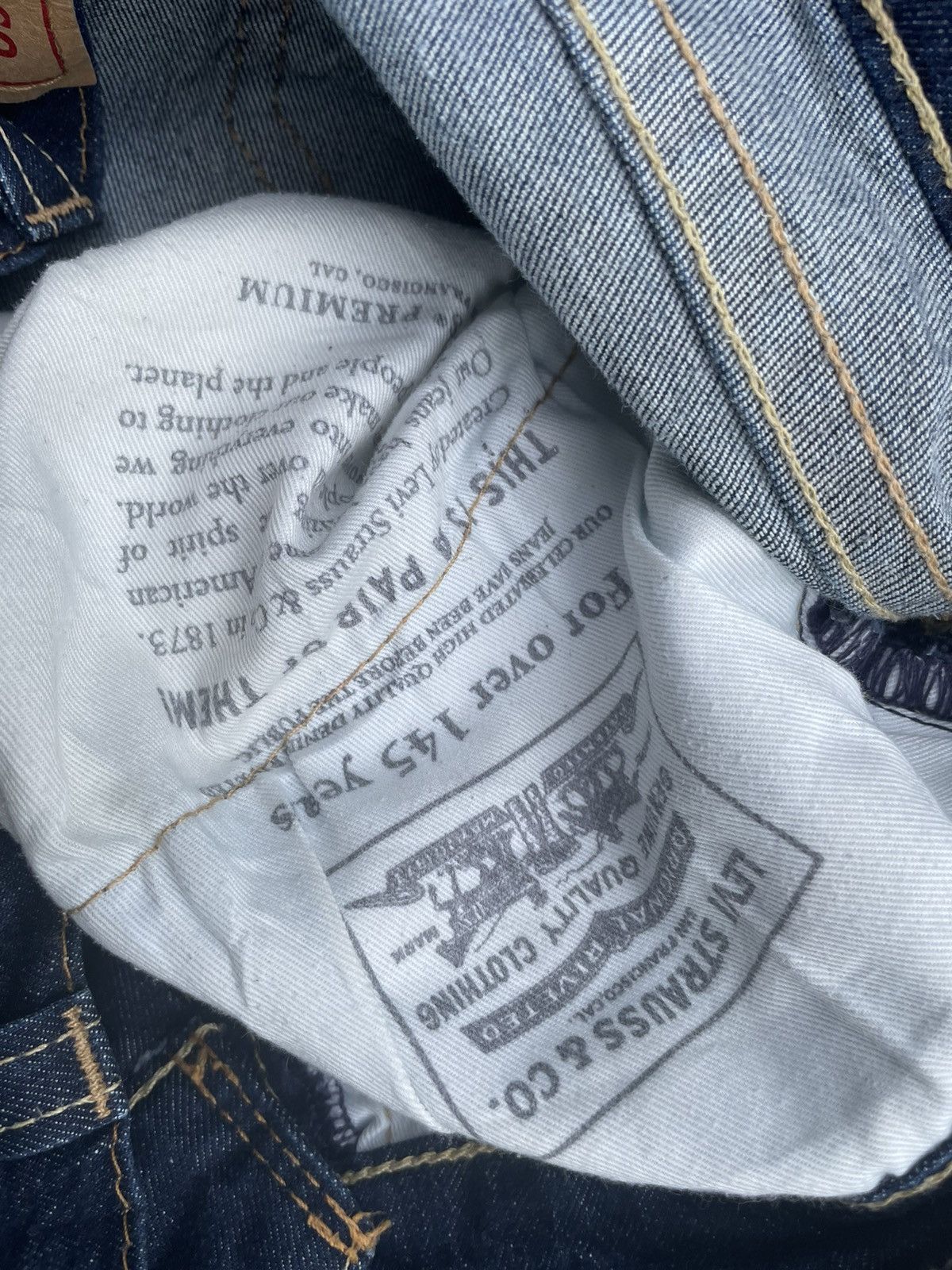 Levi's Levis 502 E Non Selvedge Size US 33 - 12 Thumbnail