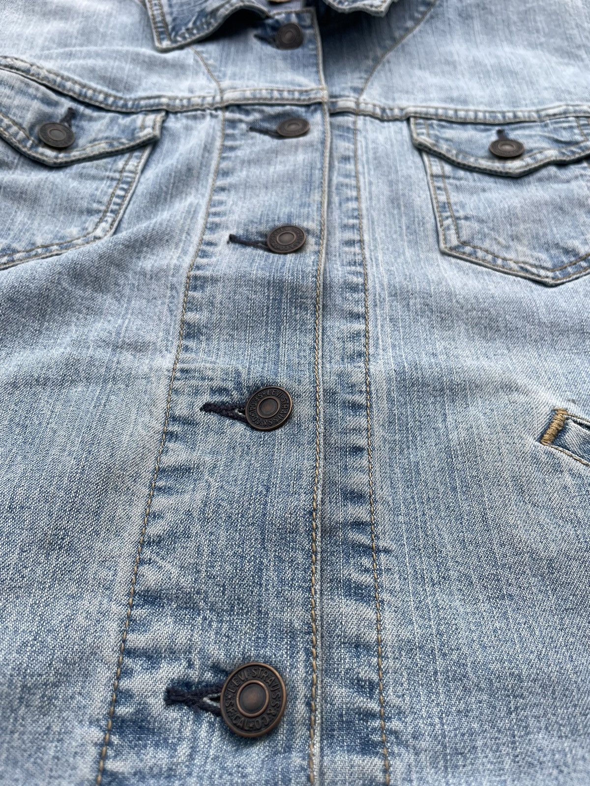 Le Grande Bleu (L.G.B.) Levis Signature Denim Jacket Size US M / EU 48-50 / 2 - 12 Thumbnail