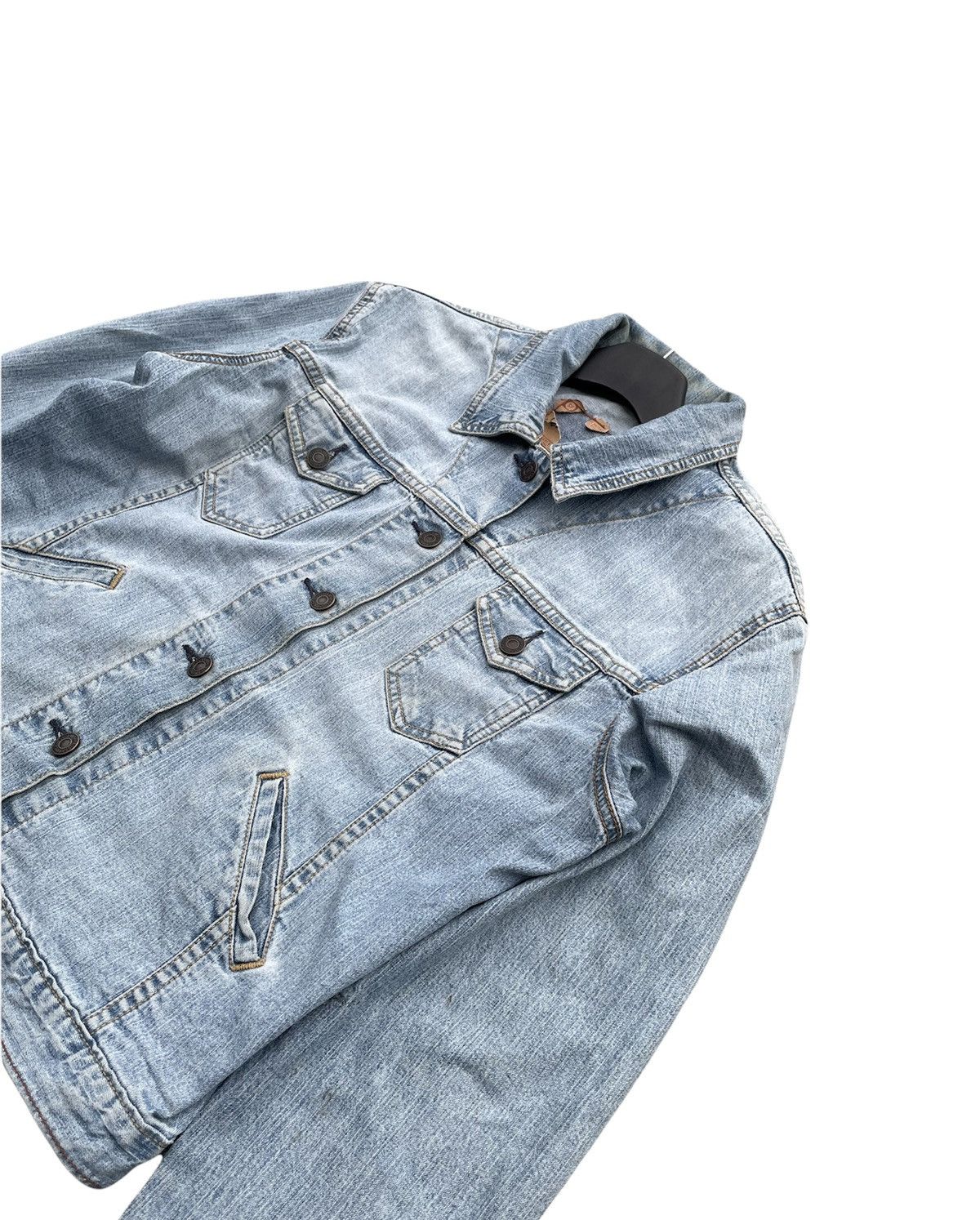 Le Grande Bleu (L.G.B.) Levis Signature Denim Jacket Size US M / EU 48-50 / 2 - 2 Thumbnail