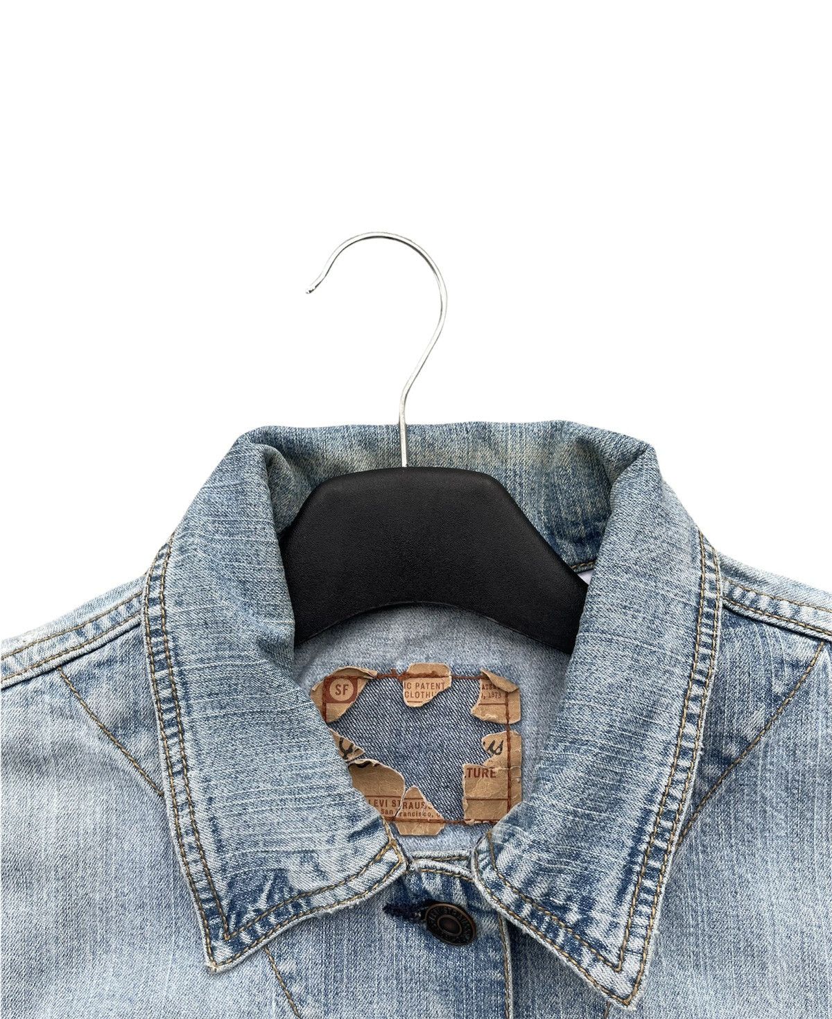 Le Grande Bleu (L.G.B.) Levis Signature Denim Jacket Size US M / EU 48-50 / 2 - 5 Thumbnail
