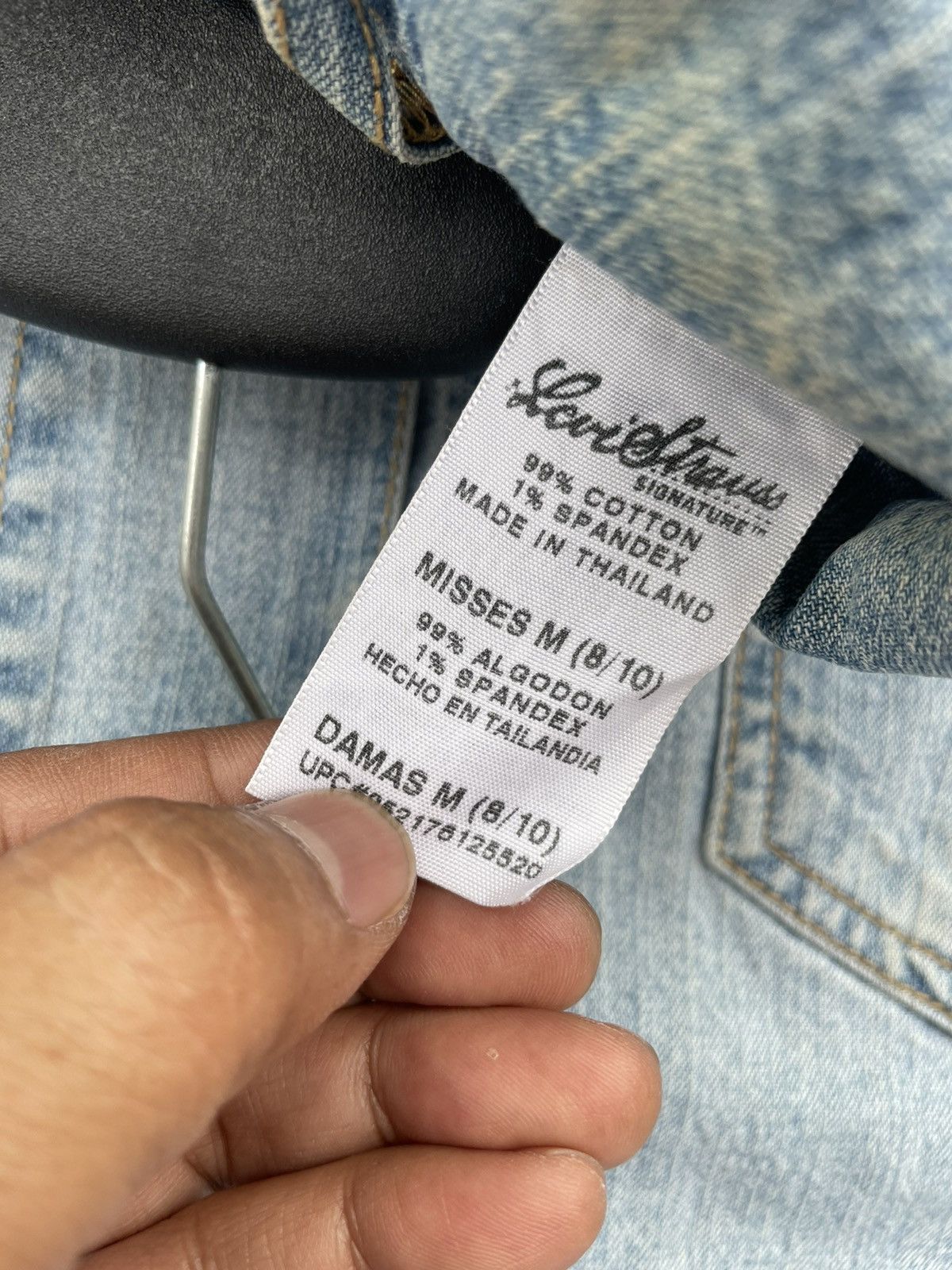 Le Grande Bleu (L.G.B.) Levis Signature Denim Jacket Size US M / EU 48-50 / 2 - 10 Thumbnail