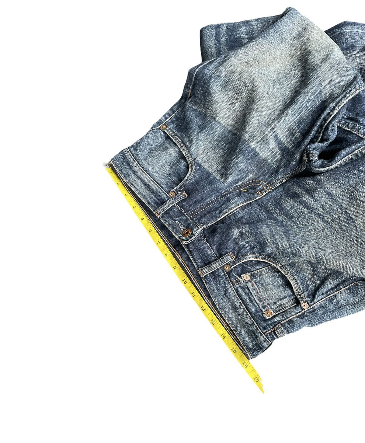 Levi's Vintage 2007 Levis 523 e Orangeline Selvedge Size US 31 - 2 Thumbnail