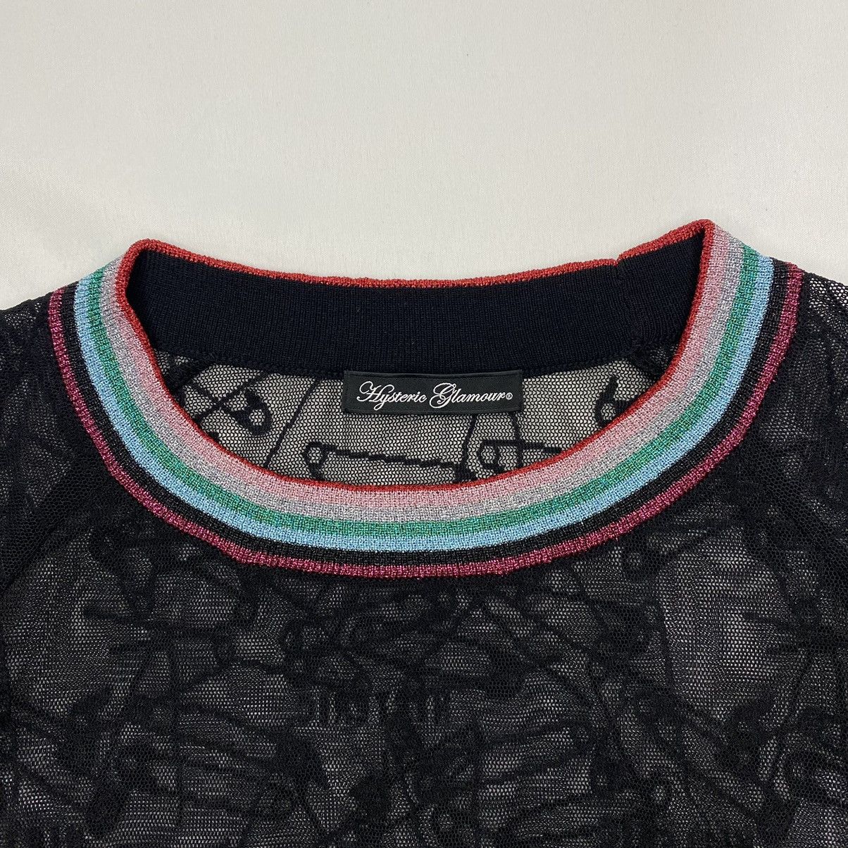 Hysteric Glamour Hysteric Glamour Jacquard Pattern Pullover Size L / US 10 / IT 46 - 9 Thumbnail