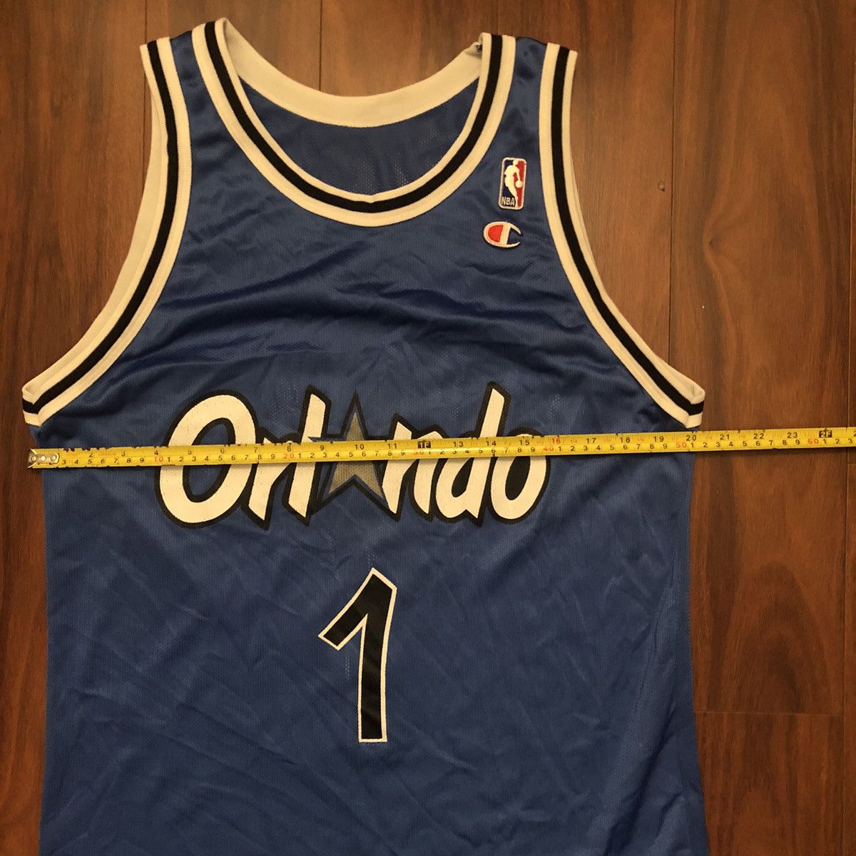 Champion × Vintage Vintage 90s Penny Hardaway Orlando Magic champion NBA Jersey Size US L / EU 52-54 / 3 - 4 Thumbnail