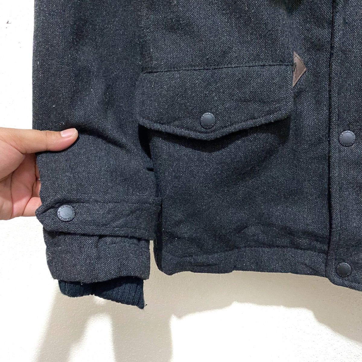 Japanese Brand × Takeo Kikuchi Rare THE SHOP TK Mixpice Wool Jacket Zipper Snap Button Size US M / EU 48-50 / 2 - 4 Thumbnail