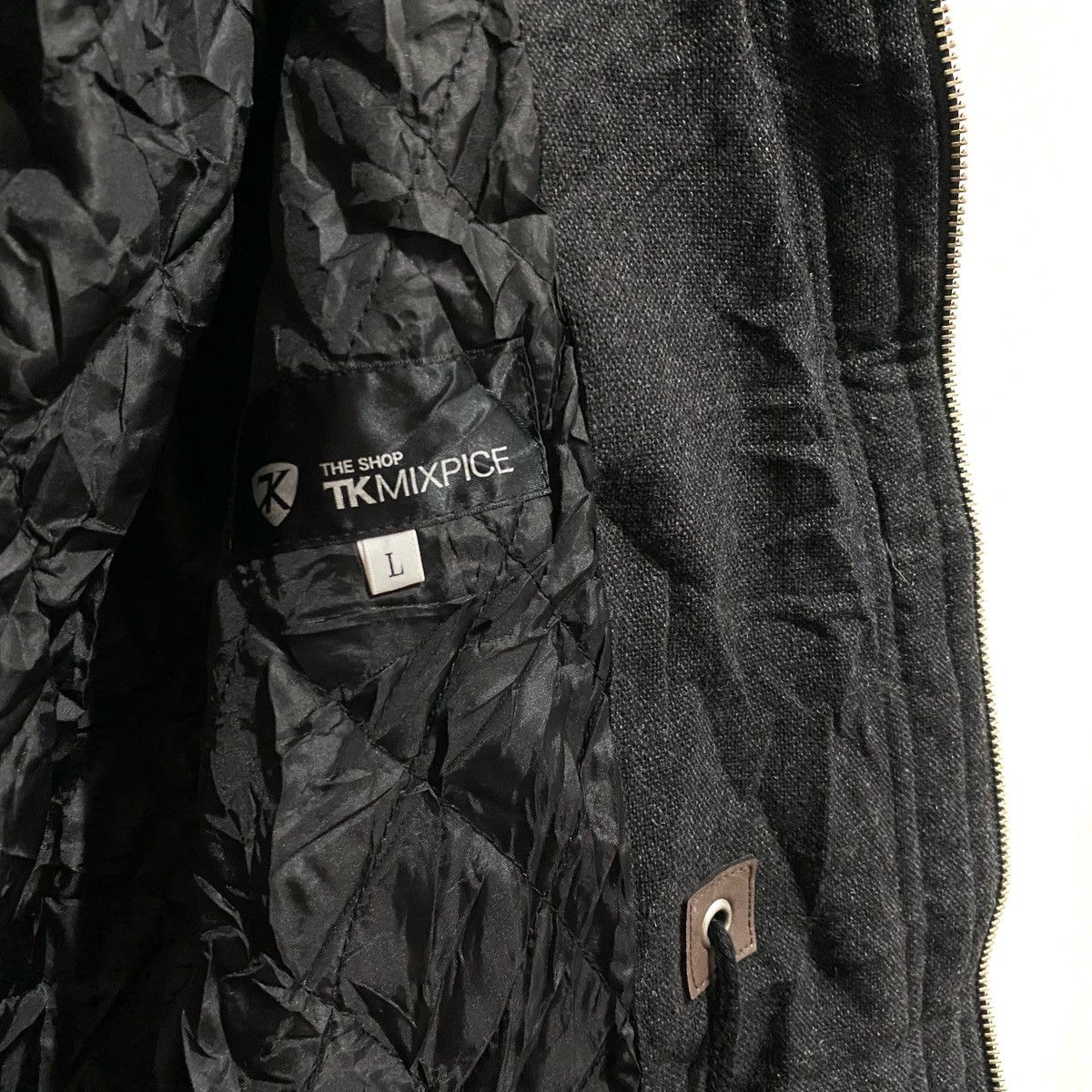 Japanese Brand × Takeo Kikuchi Rare THE SHOP TK Mixpice Wool Jacket Zipper Snap Button Size US M / EU 48-50 / 2 - 9 Thumbnail