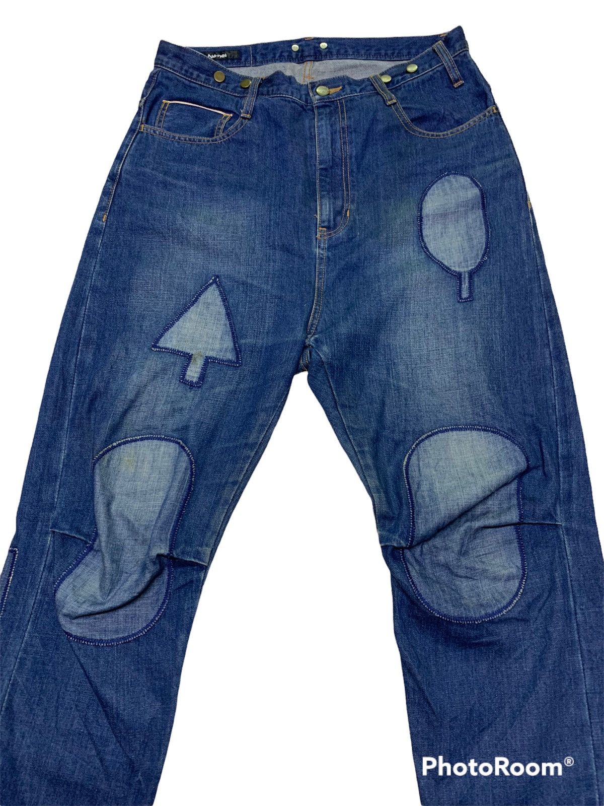 Issey Miyake × Ne-Net Ne,net distressed jeans Size US 32 / EU 48 - 3 Thumbnail