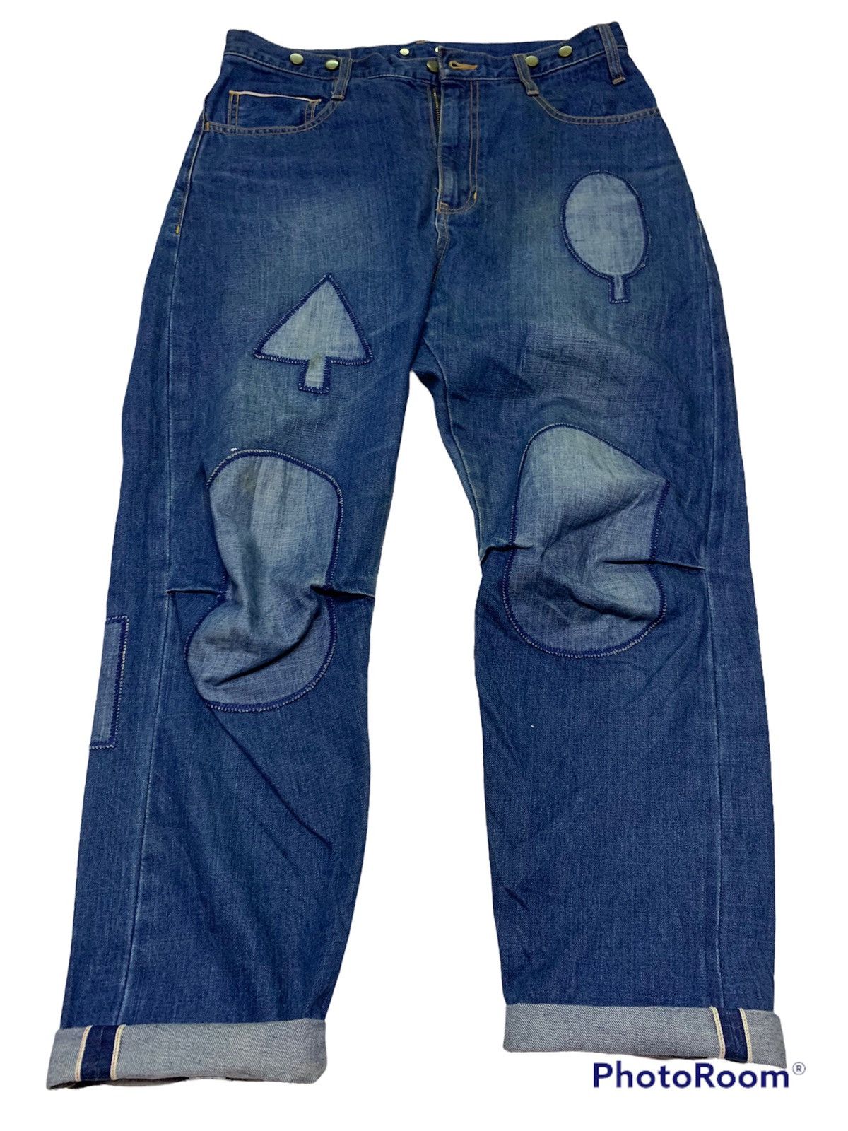 Issey Miyake × Ne-Net Ne,net distressed jeans Size US 32 / EU 48 - 1 Thumbnail