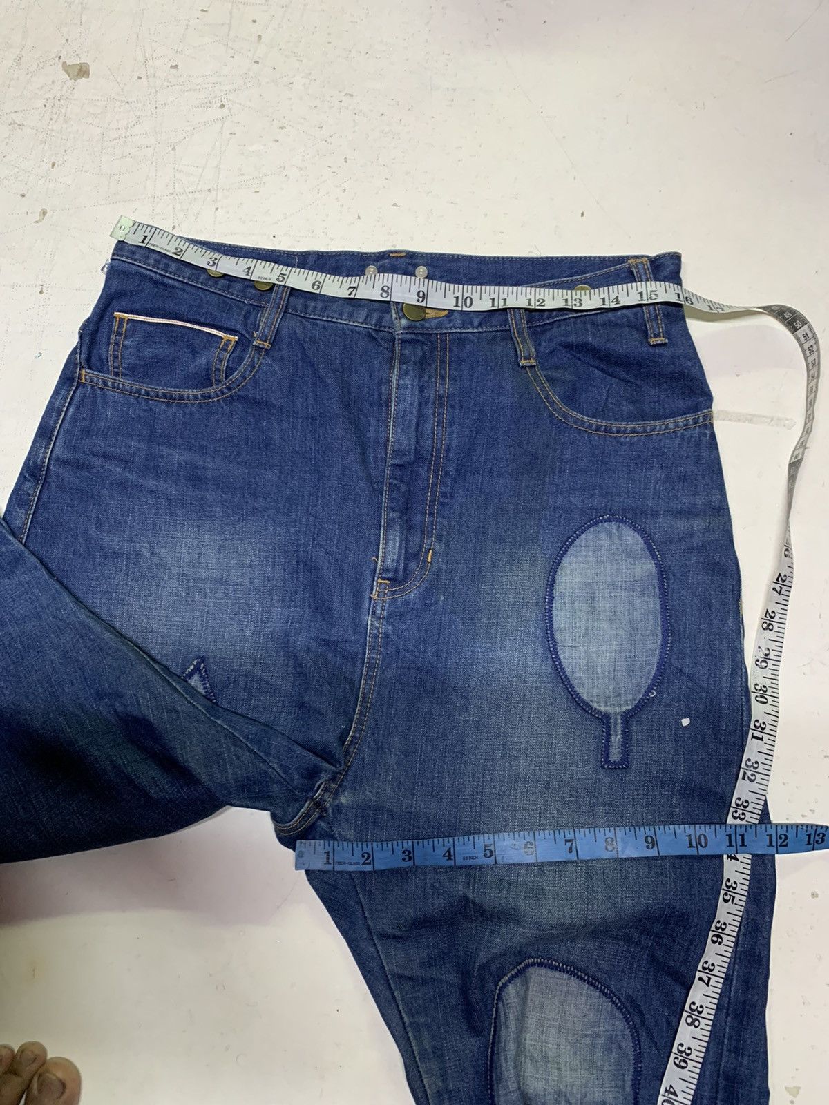 Issey Miyake × Ne-Net Ne,net distressed jeans Size US 32 / EU 48 - 22 Thumbnail