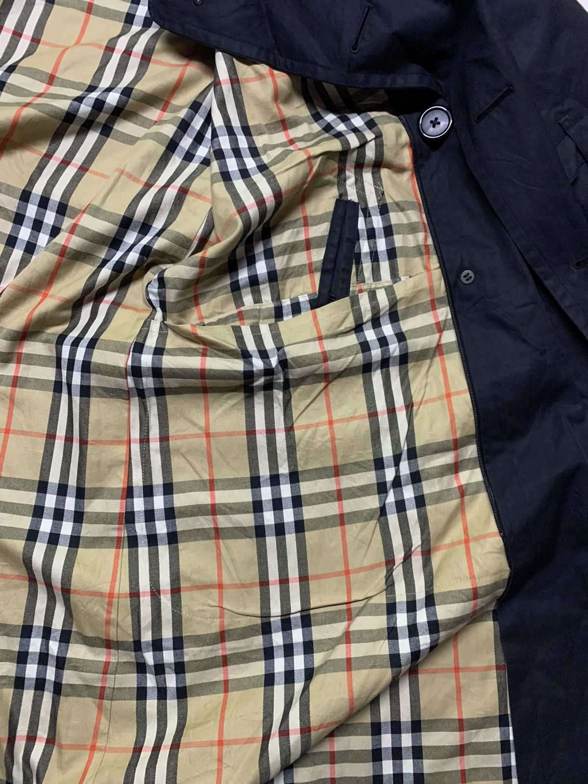 Burberry Vintage Burberry long trench coat in dark blue Size US M / EU 48-50 / 2 - 10 Thumbnail