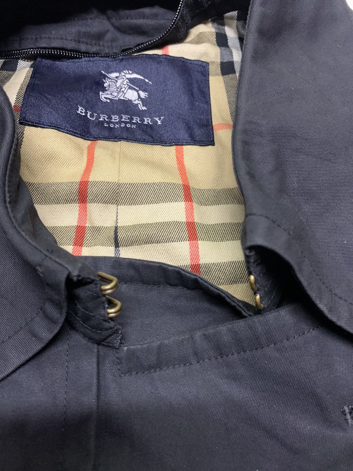 Burberry Vintage Burberry long trench coat in dark blue Size US M / EU 48-50 / 2 - 18 Thumbnail