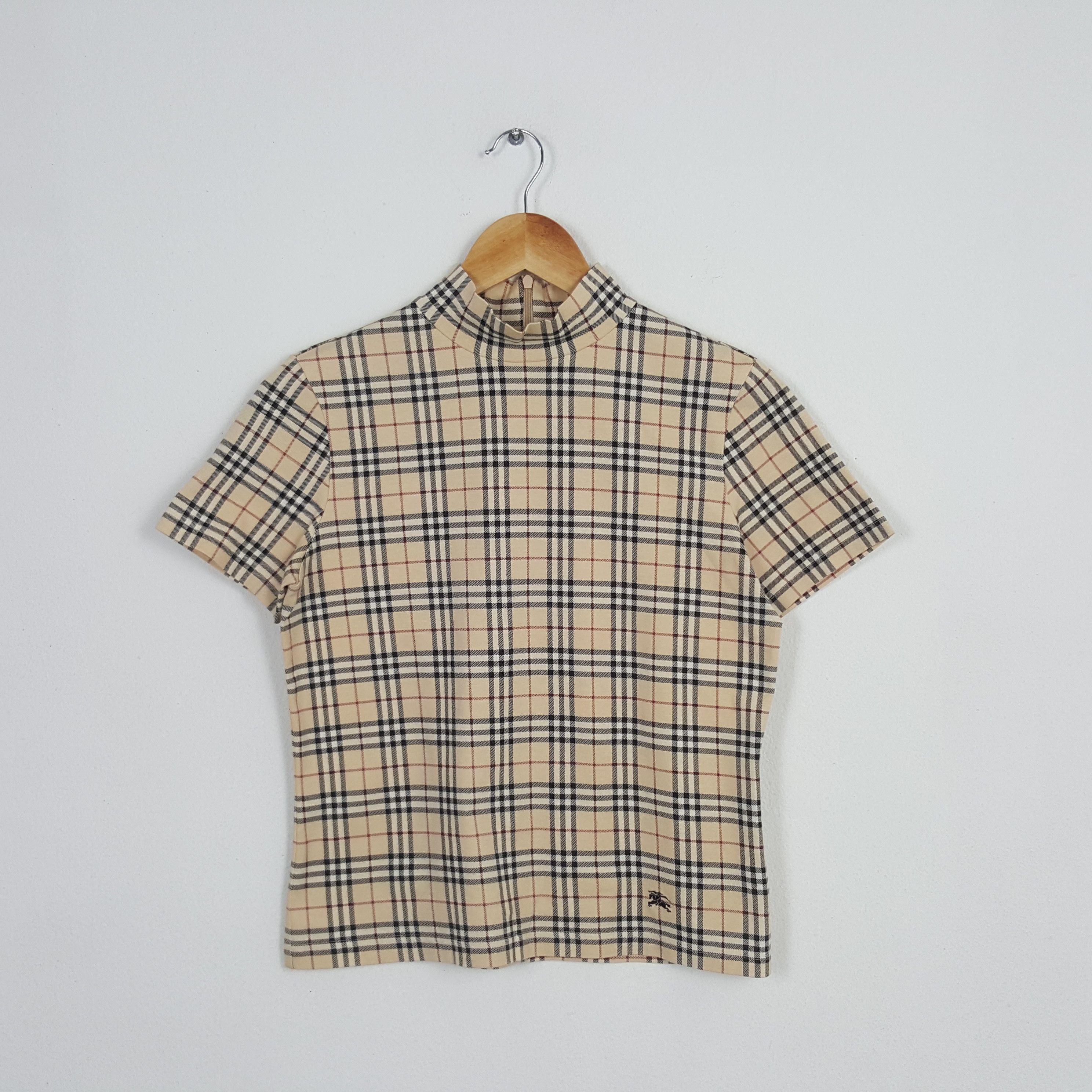 Vintage Burberry London Nova Check Tshirt