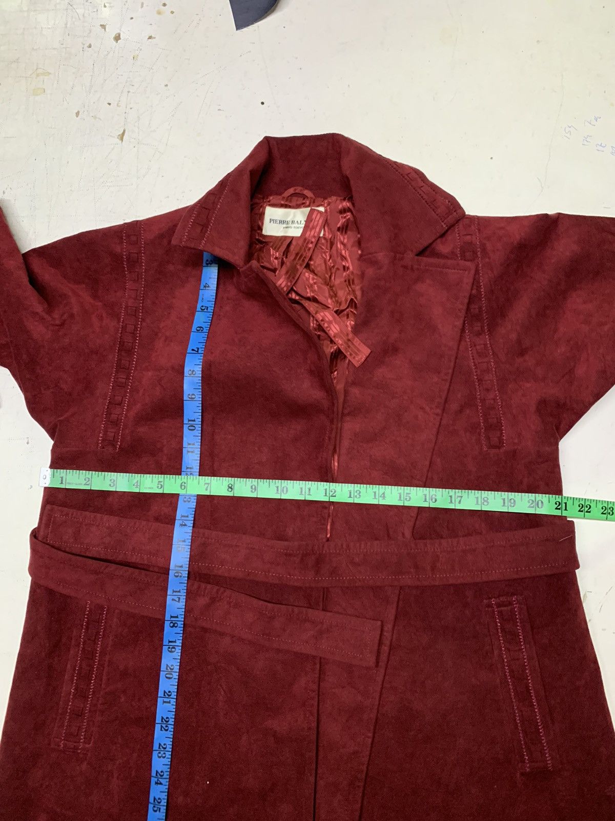 Pierre Balmain Vintage long jacket Pierre balmain Size M / US 6-8 / IT 42-44 - 15 Thumbnail