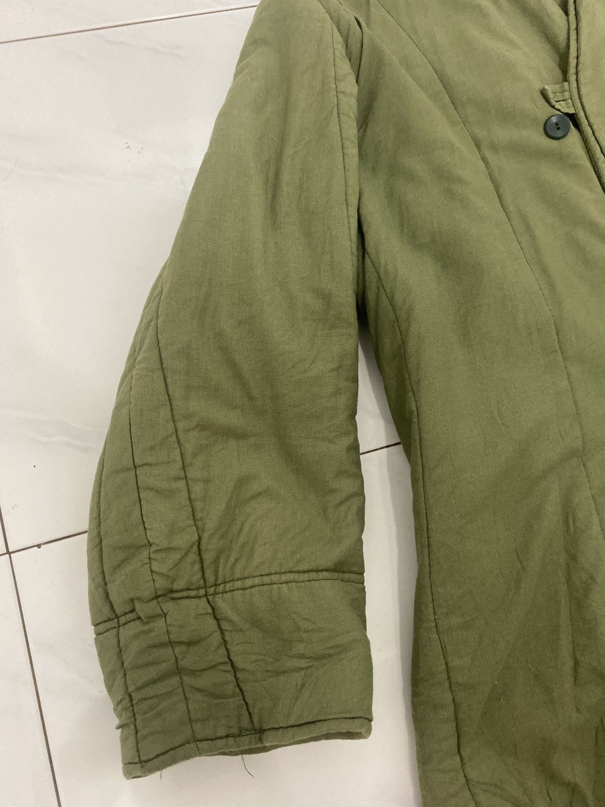 Vintage 🔥Vintage🔥 SZR1987 Hungarian Tanker Military Jacket Size 50 Size US L / EU 52-54 / 3 - 3 Thumbnail