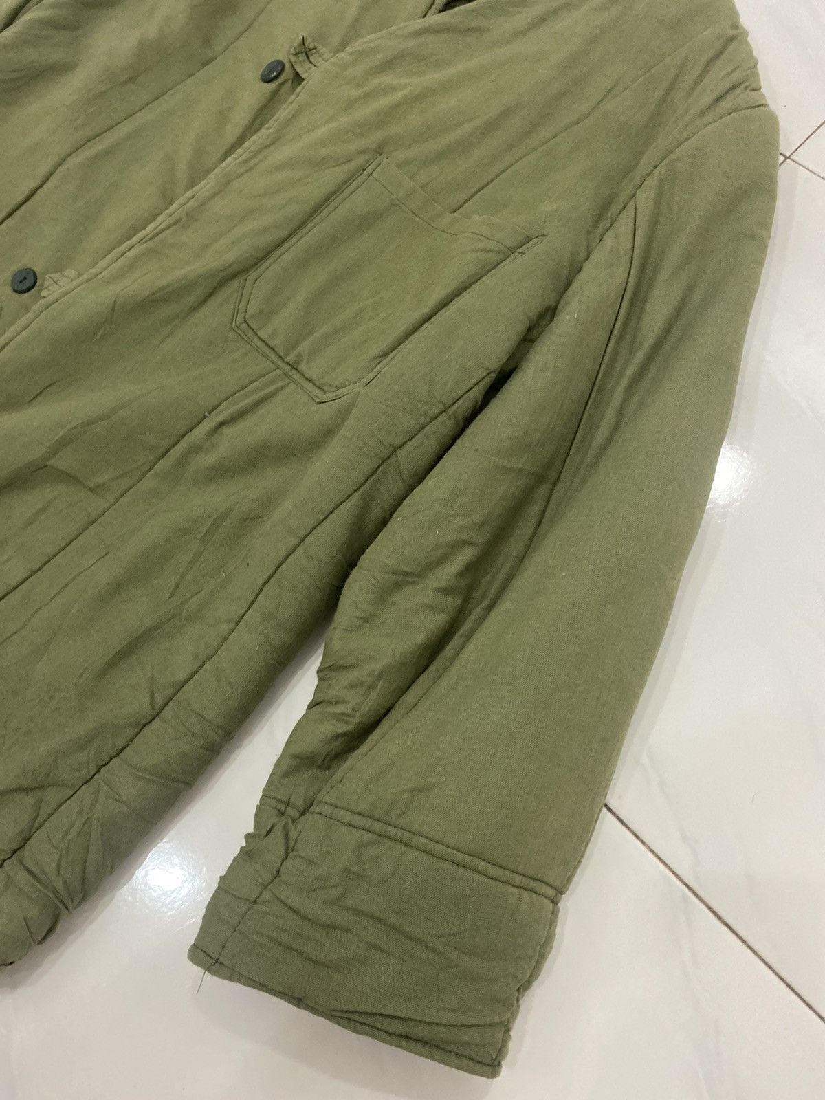 Vintage 🔥Vintage🔥 SZR1987 Hungarian Tanker Military Jacket Size 50 Size US L / EU 52-54 / 3 - 4 Thumbnail