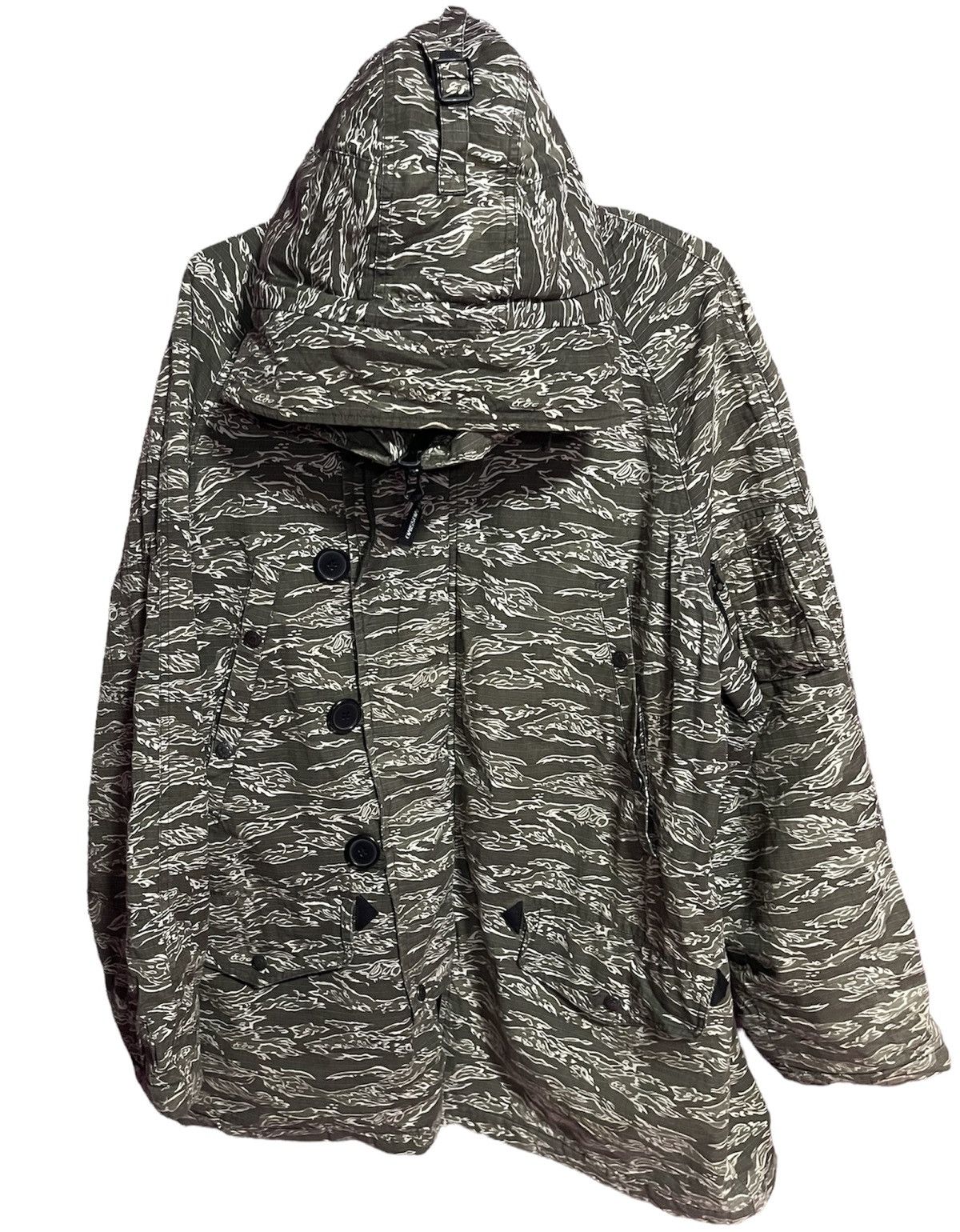 Japanese Brand MOSSIMO JACKET TIGER STIKE HOODIES Size US L / EU 52-54 / 3 - 1 Thumbnail