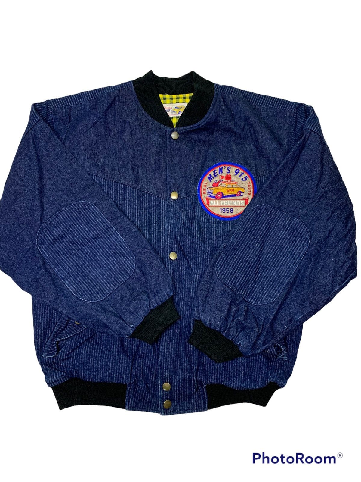 Designer Bombers jacket All friends men’s 913 Size US M / EU 48-50 / 2 - 2 Thumbnail
