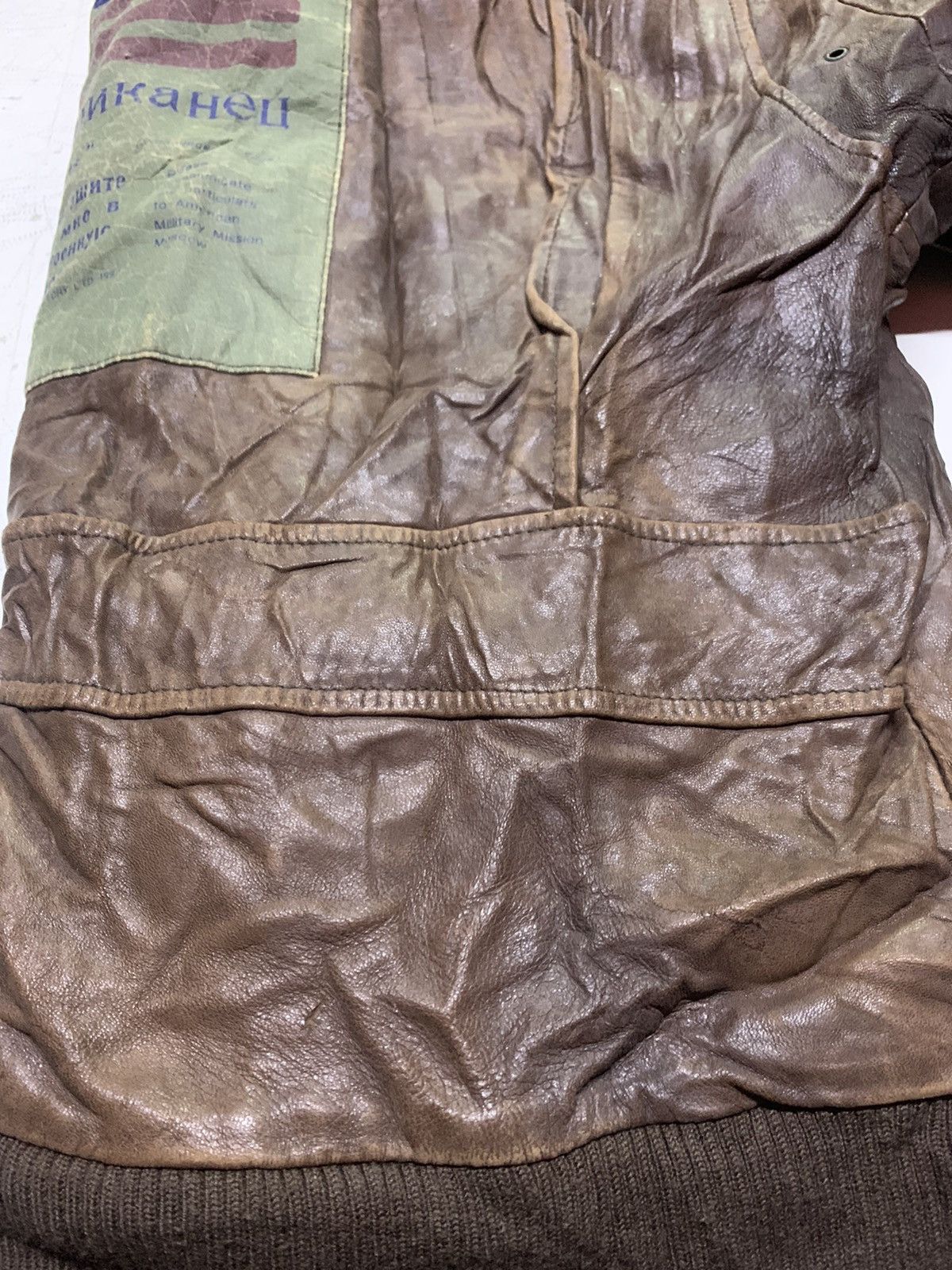 Other Leather jacket type g-1 us.navy Size US L / EU 52-54 / 3 - 19 Thumbnail