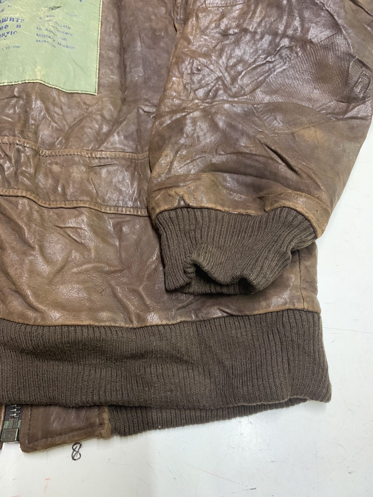 Other Leather jacket type g-1 us.navy Size US L / EU 52-54 / 3 - 22 Thumbnail