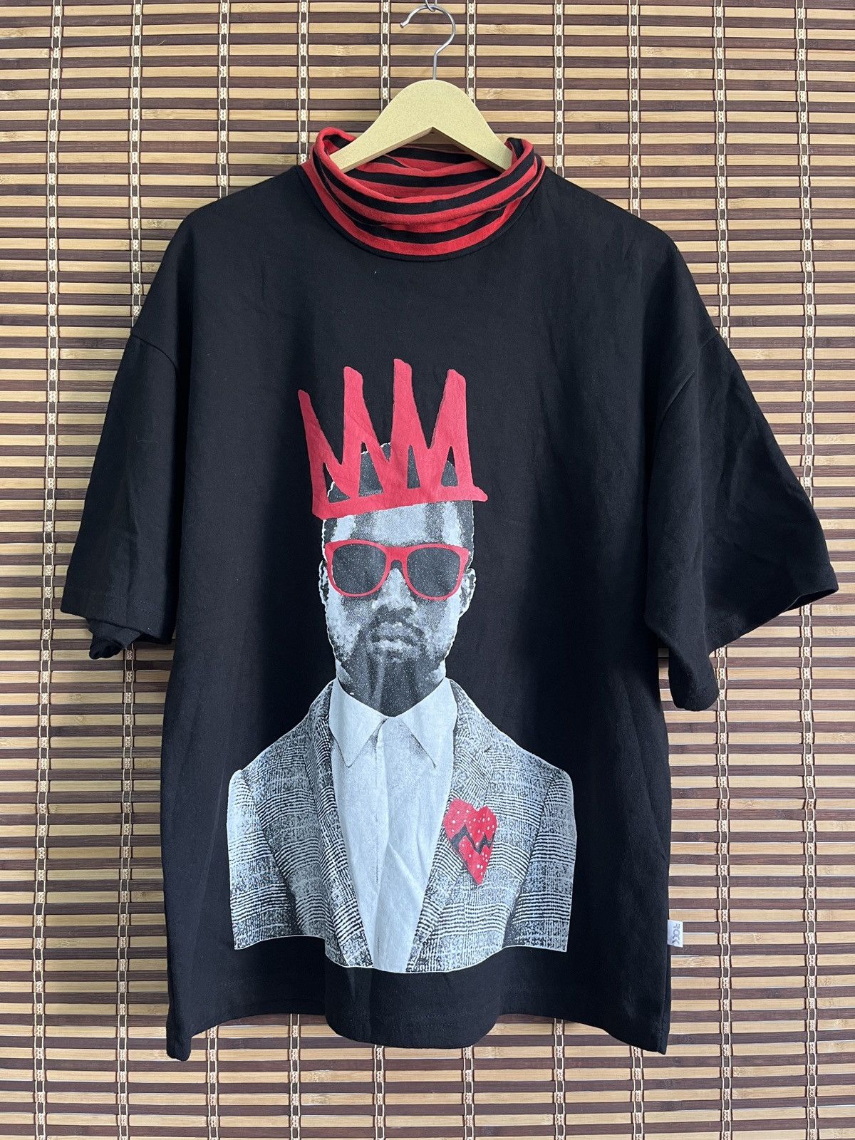 Japanese Brand King Kanye West Printed Japan TShirt Size US L / EU 52-54 / 3 - 15 Thumbnail