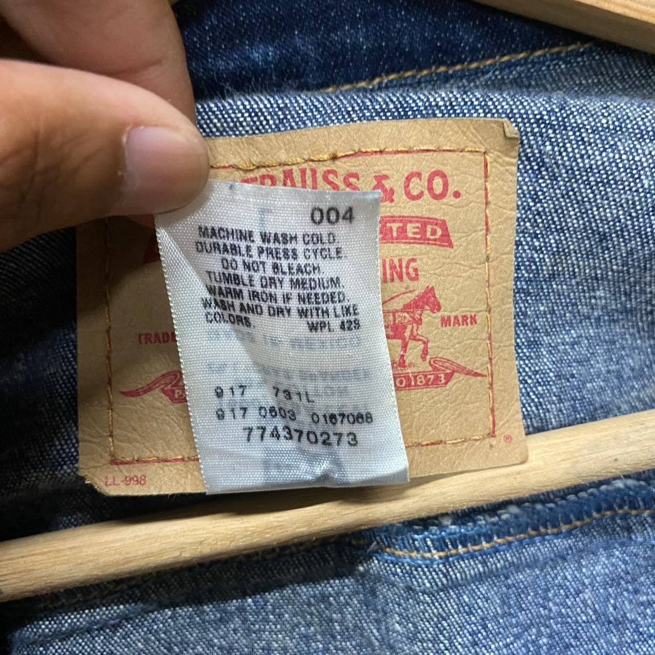 Levi's × Levi's Vintage Clothing × Vintage Vintage Levi's Women Denim Jacket Size M / US 6-8 / IT 42-44 - 5 Thumbnail
