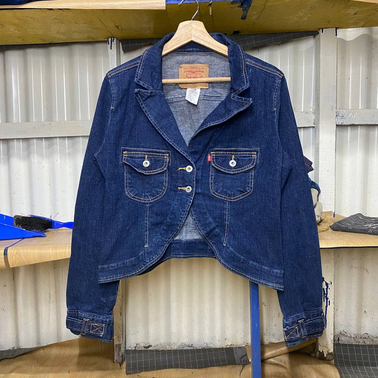 Levi's × Levi's Vintage Clothing × Vintage Vintage Levi's Women Denim Jacket Size M / US 6-8 / IT 42-44 - 1 Thumbnail