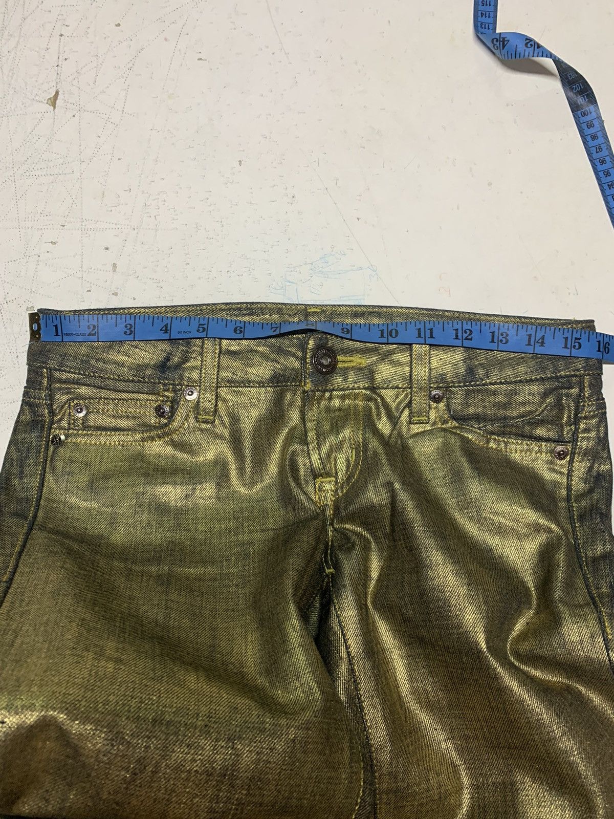 Japanese Brand Moussy jeans Size 31" - 14 Thumbnail