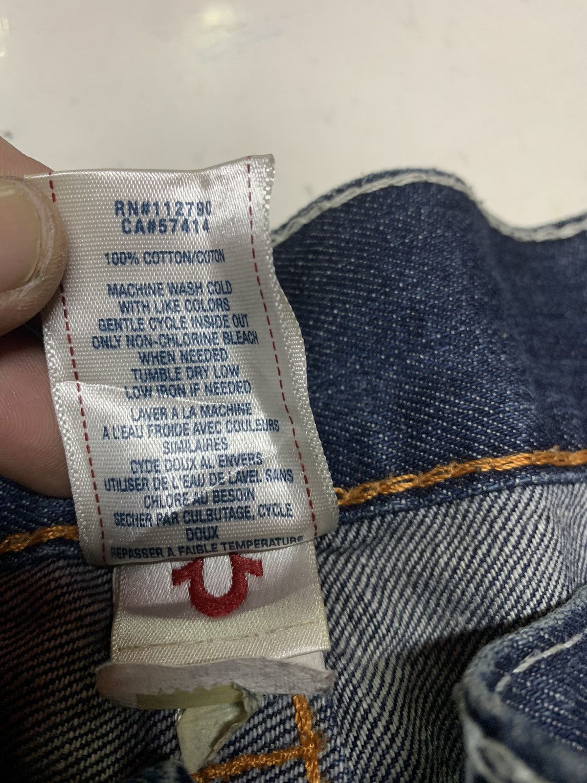 True Religion TRUE RELIGION blue jeans Size US 38 / EU 54 - 14 Thumbnail