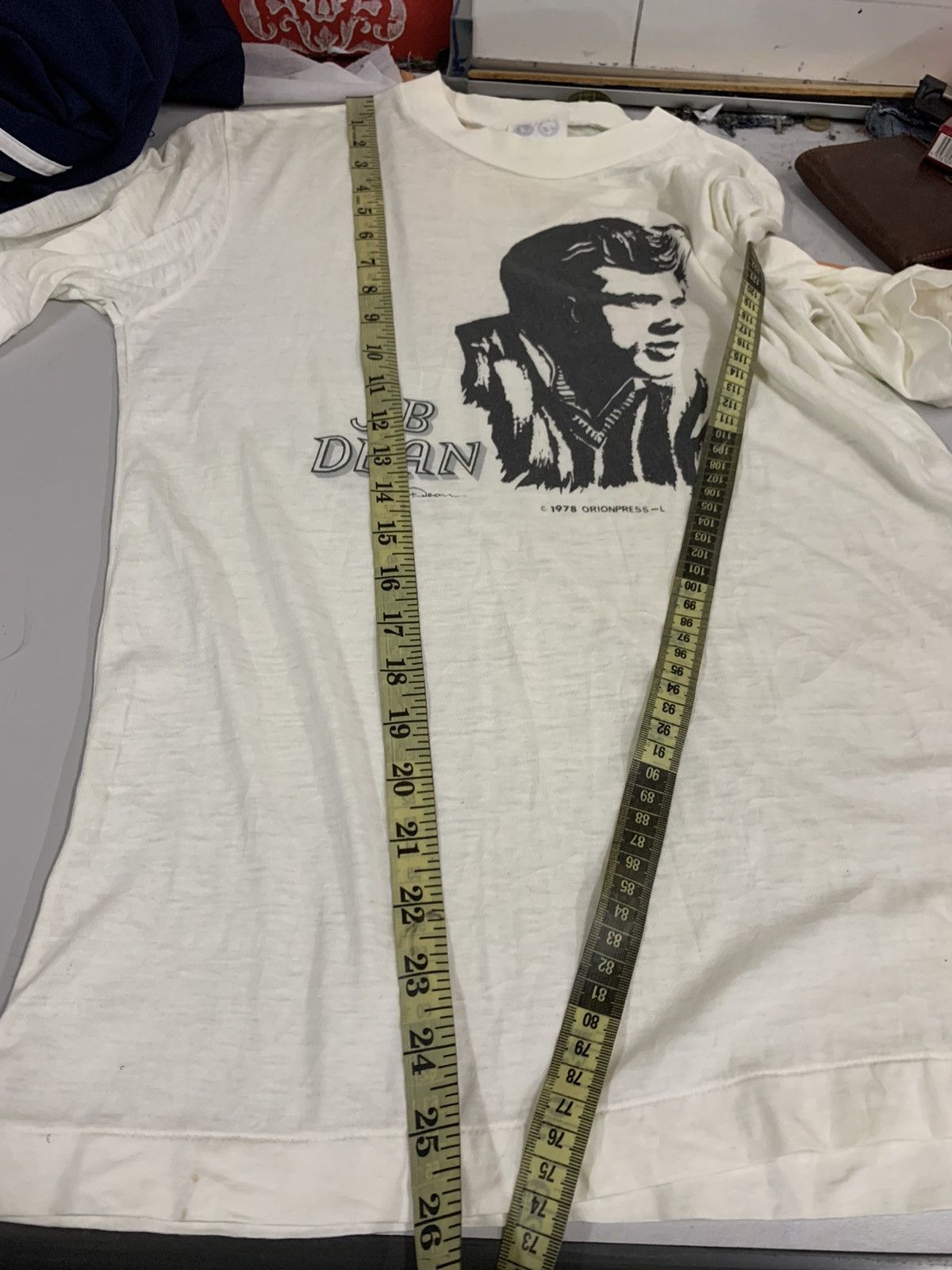 J.B. DEAN ホワイト Tシャツ Mサイズ