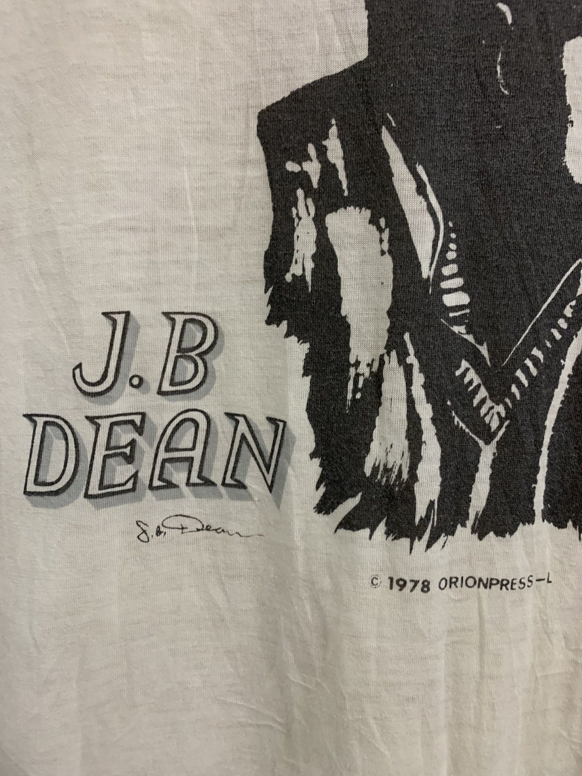 Vintage Vintage tee j.b dean 1978 Size US S / EU 44-46 / 1 - 14 Thumbnail