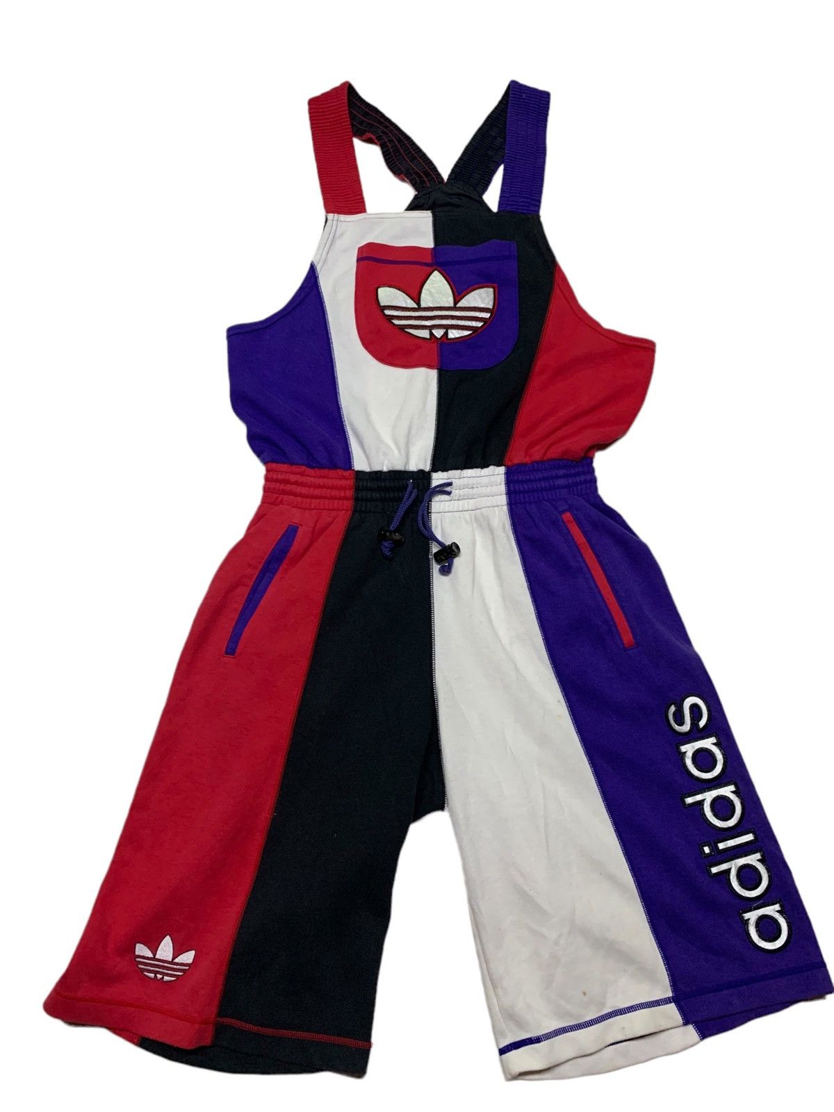 Adidas Vintage Adidas overall big Logo Size US 34 / EU 50 - 4 Thumbnail