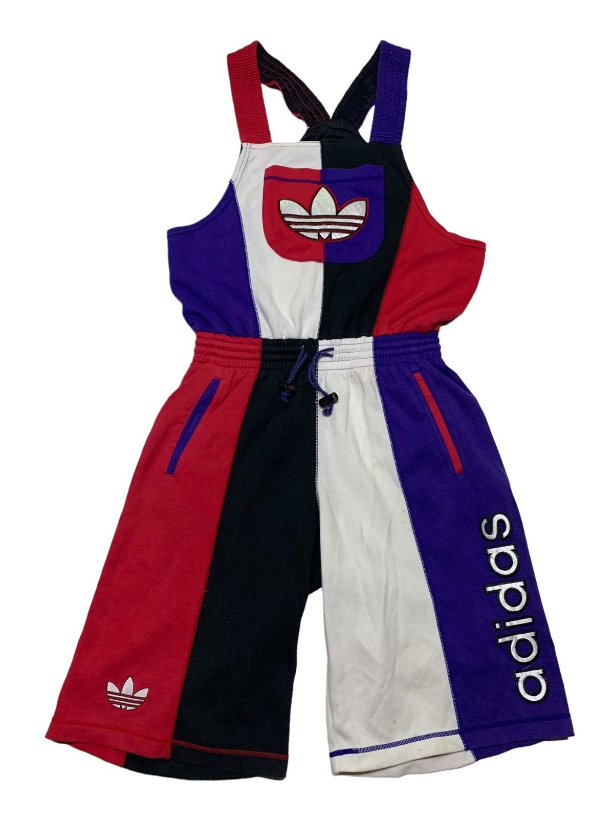 Adidas Vintage Adidas overall big Logo Size US 34 / EU 50 - 1 Thumbnail