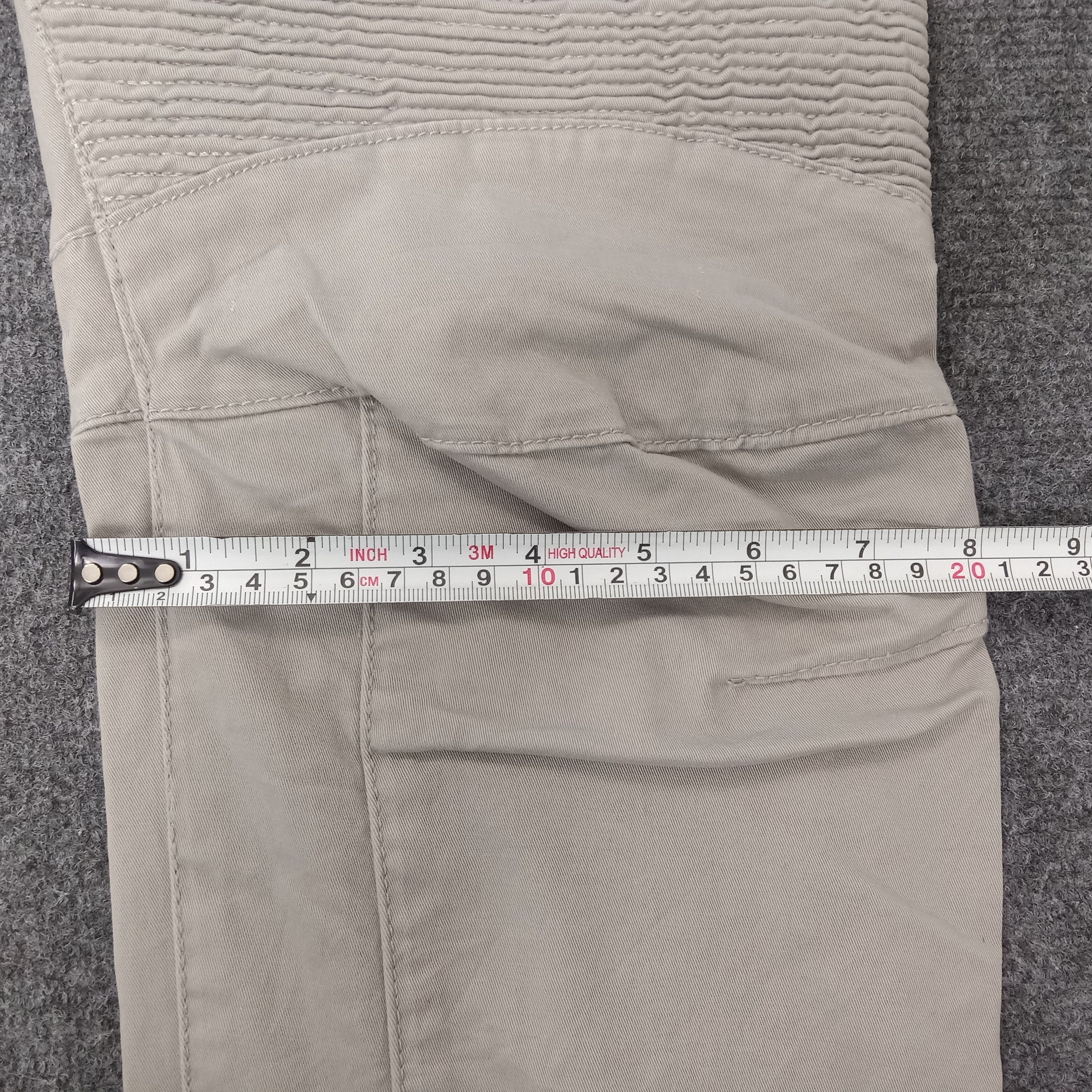 Vintage Vintage Balmain Paris Bikers Skinny Pants Size US 31 - 20 Thumbnail