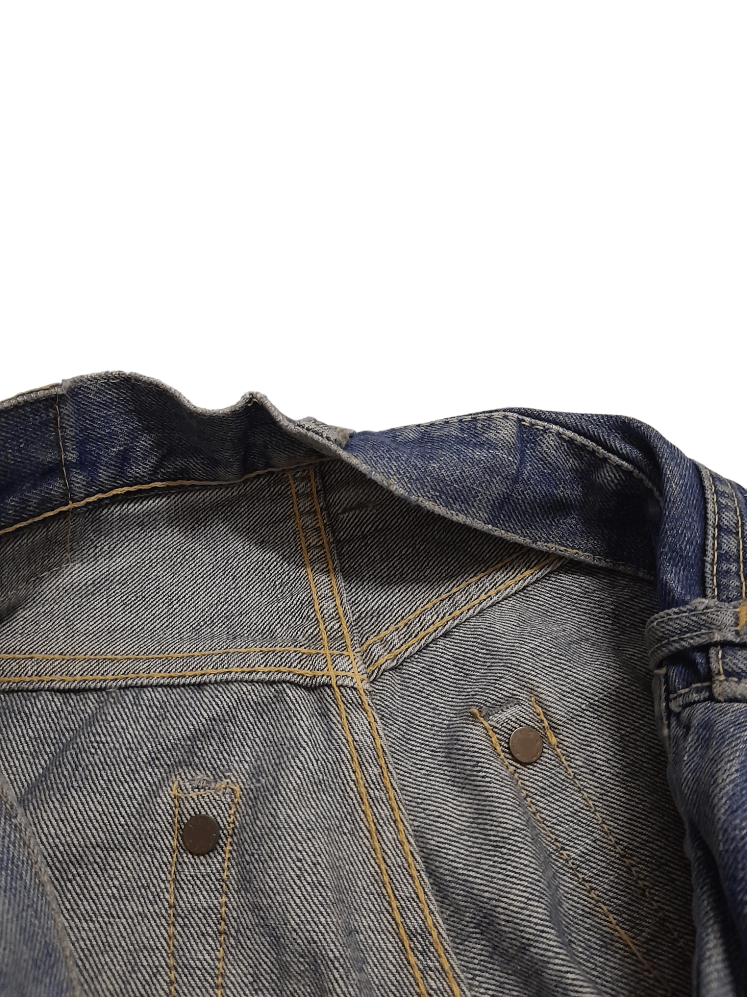 Levi's × Vintage 50s Levis 504ZXX Big E Selvedge USA Hidden Rivets Denim E826 Size US 26 / EU 42 - 12 Thumbnail