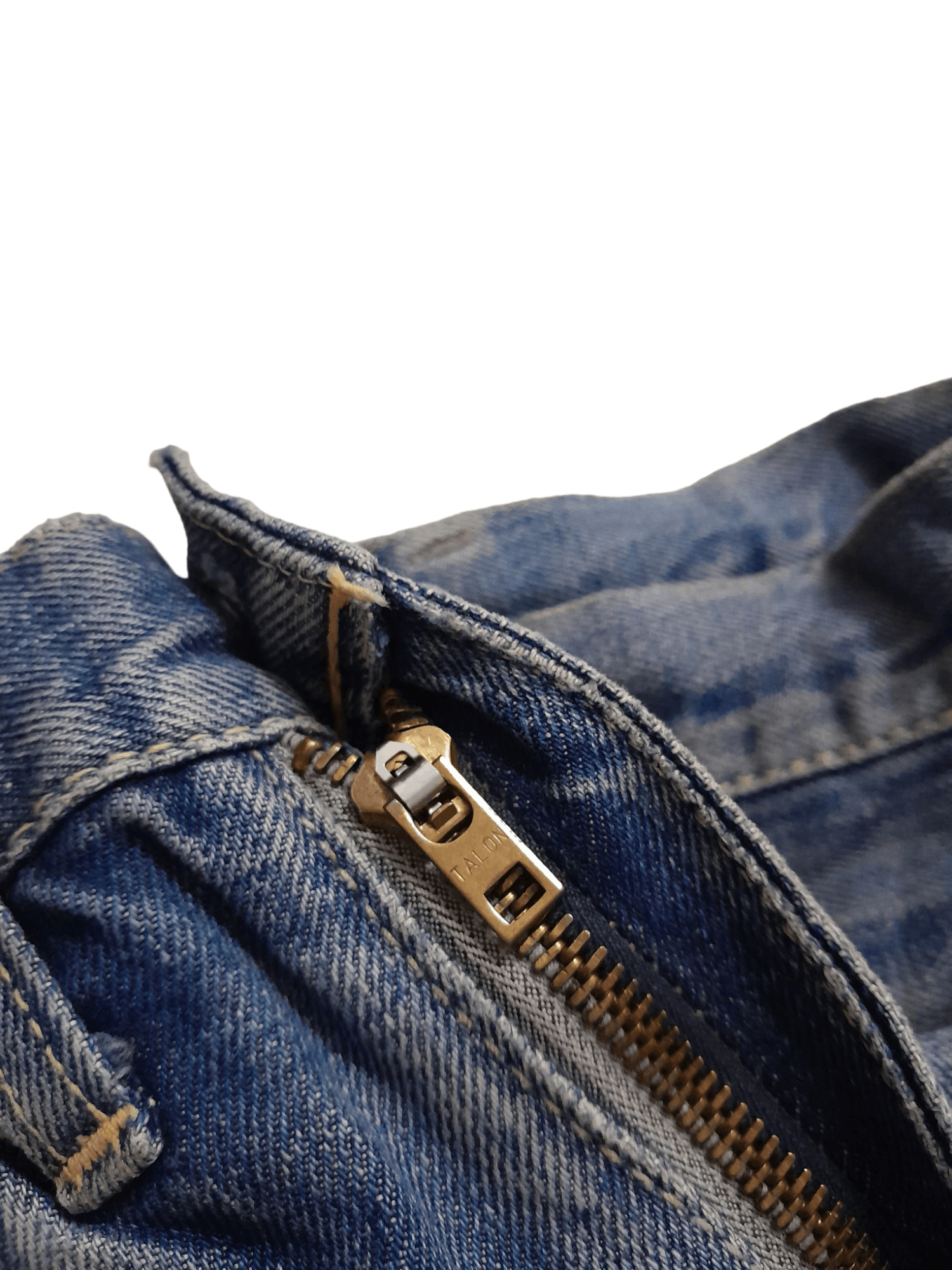 Levi's × Vintage 50s Levis 504ZXX Big E Selvedge USA Hidden Rivets Denim E826 Size US 26 / EU 42 - 13 Thumbnail