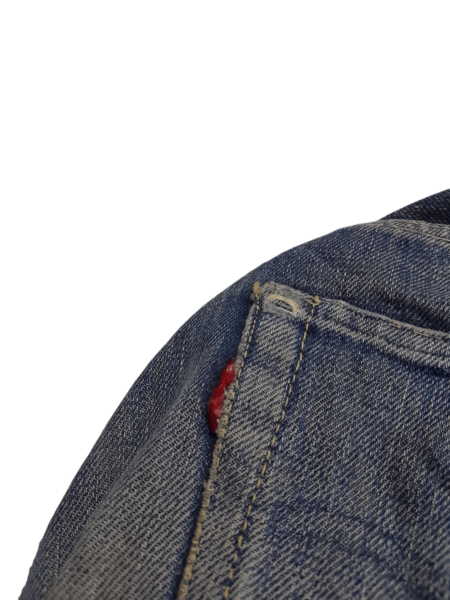 Levi's × Vintage 50s Levis 504ZXX Big E Selvedge USA Hidden Rivets Denim E826 Size US 26 / EU 42 - 7 Thumbnail