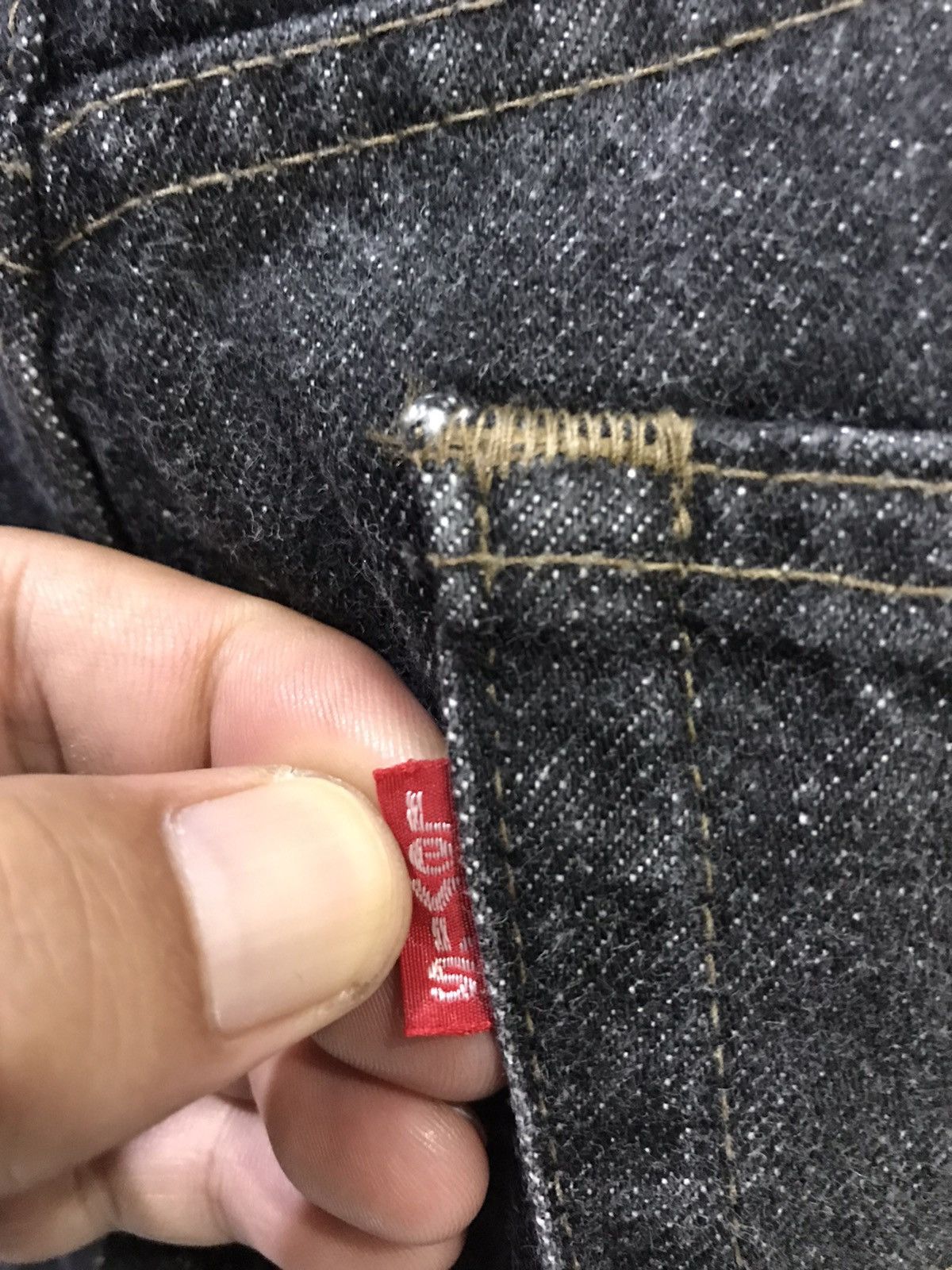 Levi's Levis 503 Black Denim Size US 30 / EU 46 - 15 Thumbnail