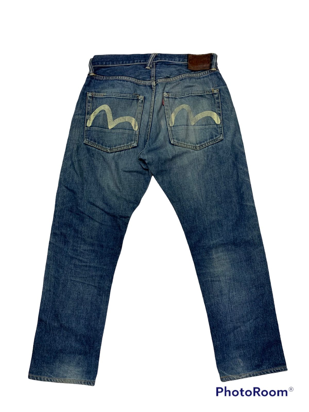 Pre-owned Evisu X Vintage Evisu Jeans In Blue