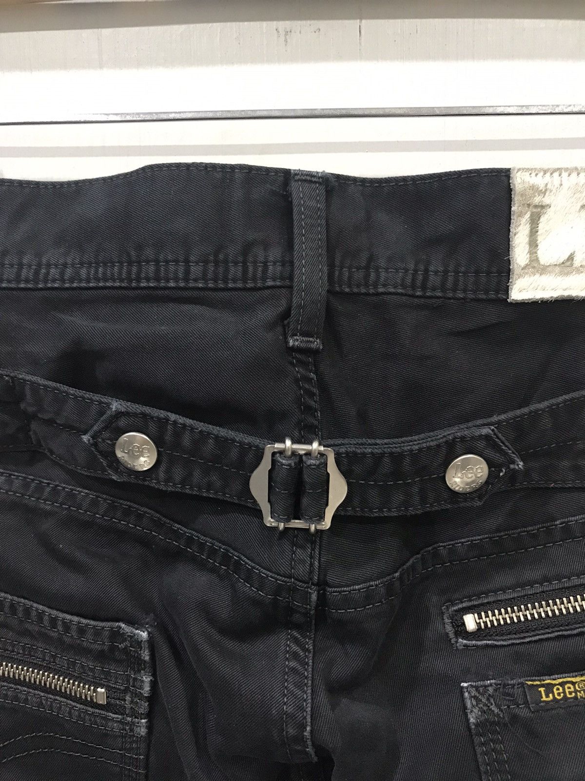 Lee Lee Riders Multizipper Buckle Back Pant skinny Pant Size US 29 - 14 Thumbnail