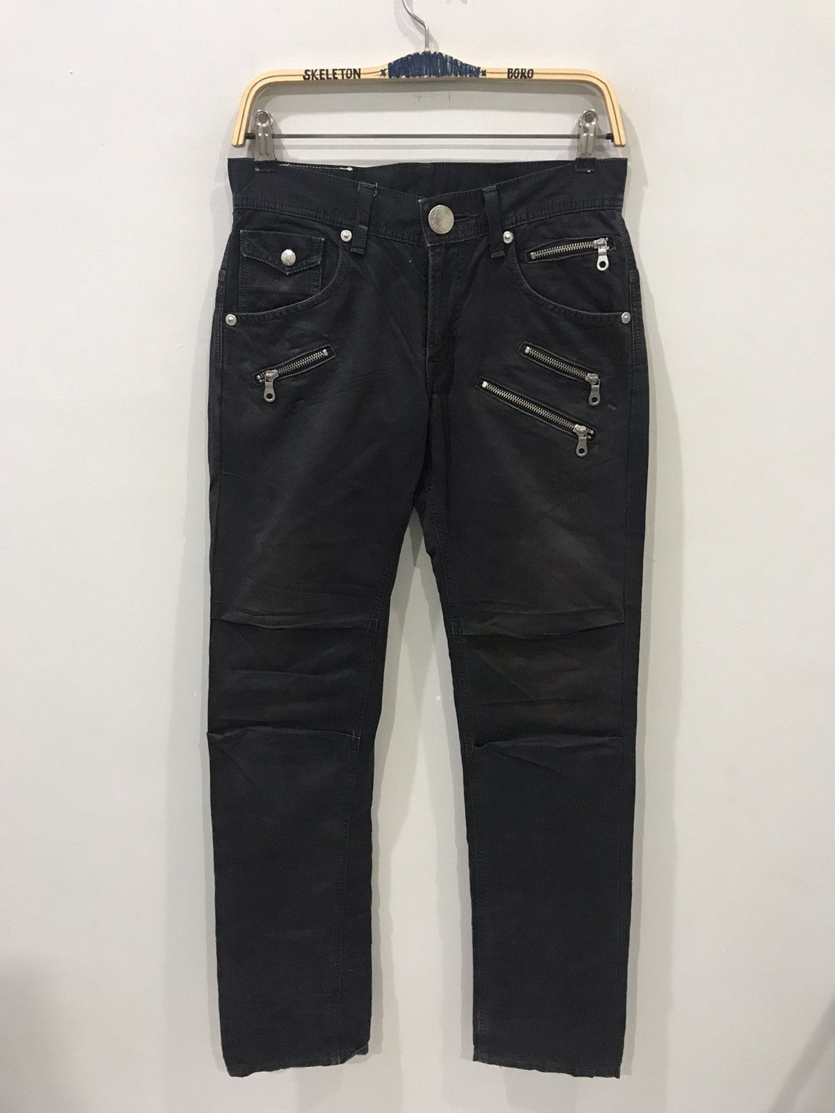 Lee Lee Riders Multizipper Buckle Back Pant skinny Pant Size US 29 - 1 Thumbnail