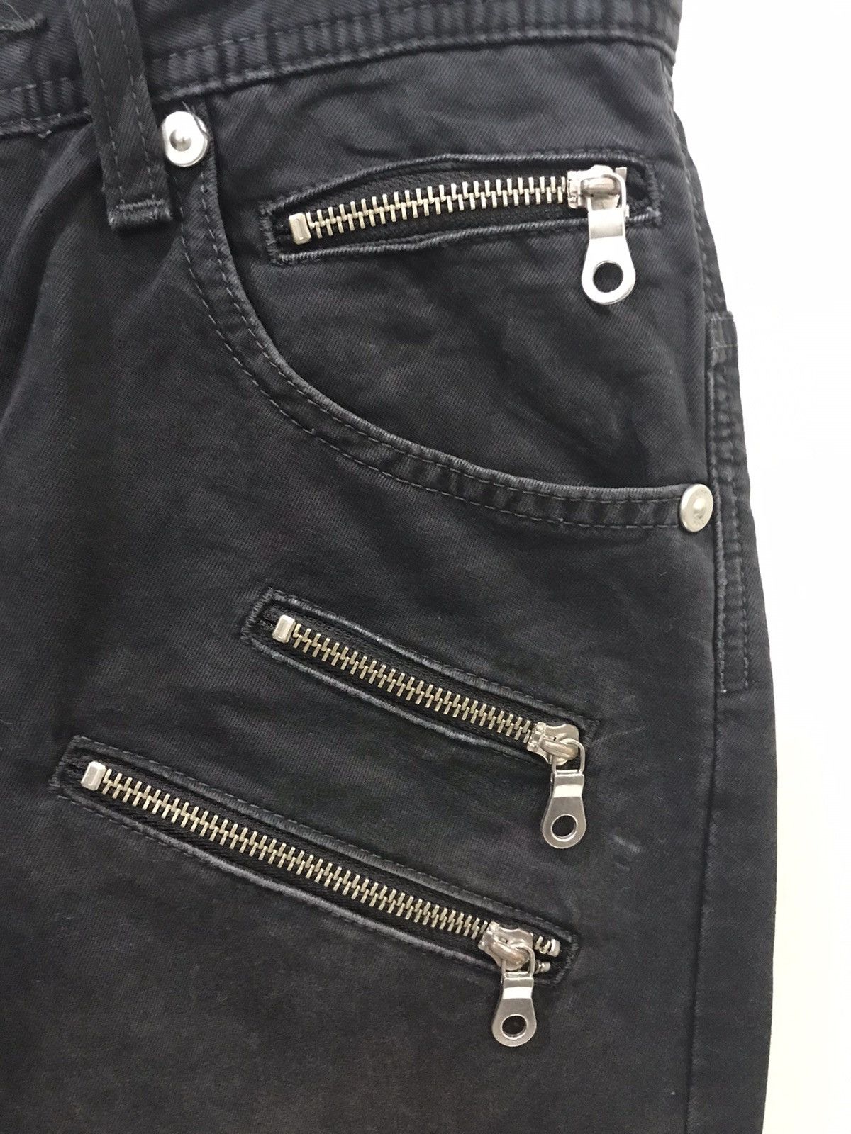 Lee Lee Riders Multizipper Buckle Back Pant skinny Pant Size US 29 - 9 Thumbnail