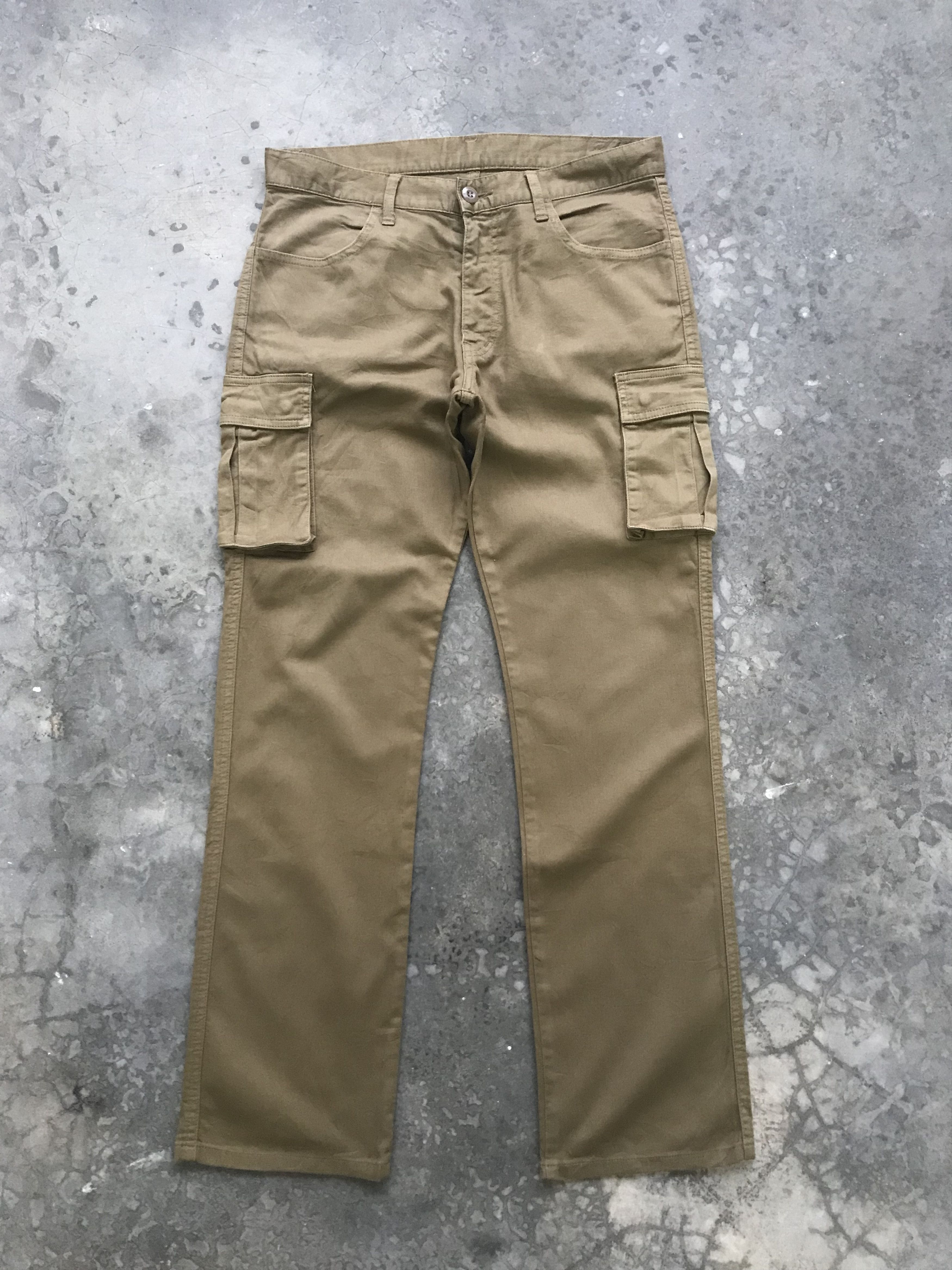 image of Military Japan Made Slim Fit Cargo Pant in Tan, Men's (Size 31)