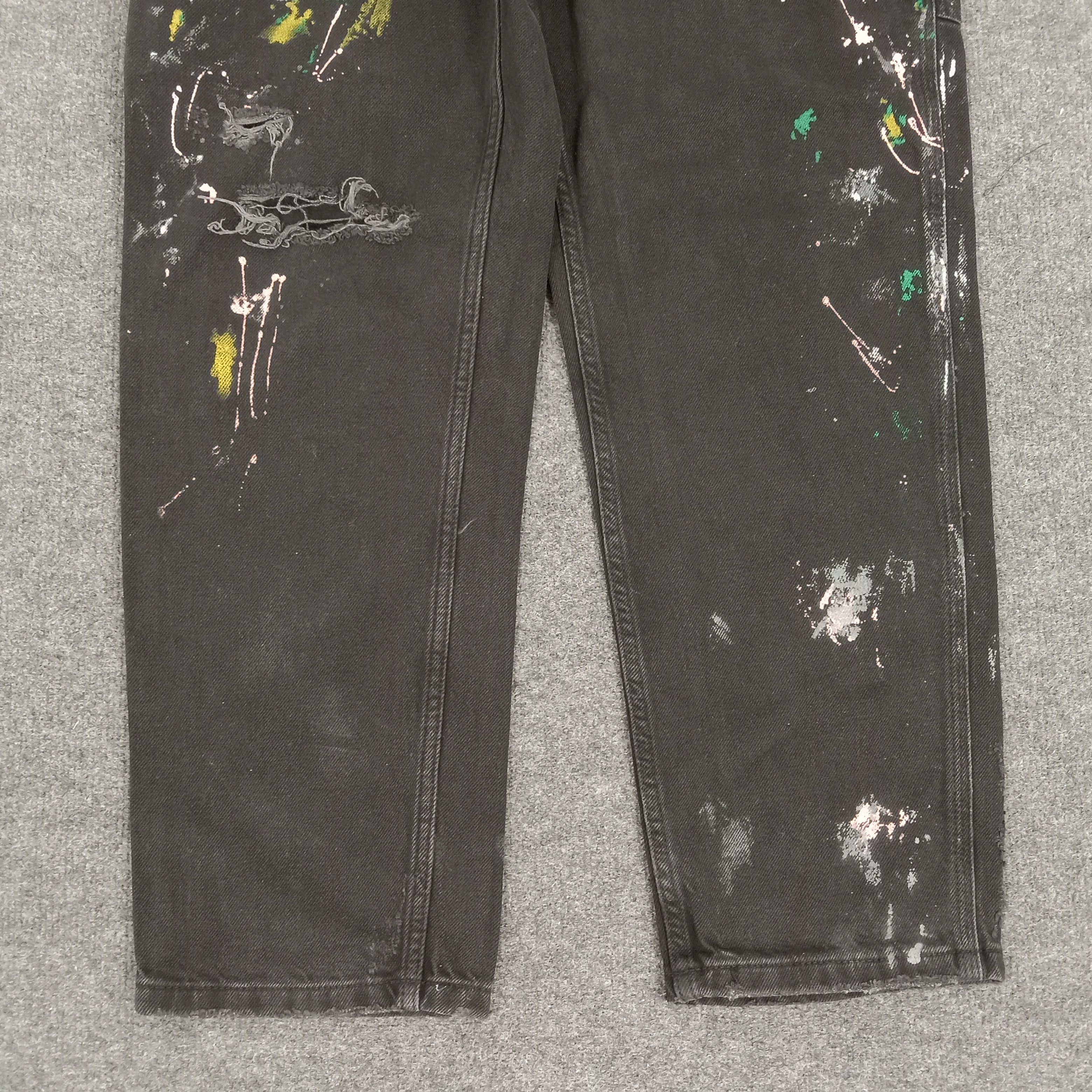 Japanese Brand × Vintage × Zara ZARA Japanese Painting Art Design Trousers Pants Size US 31 - 3 Thumbnail