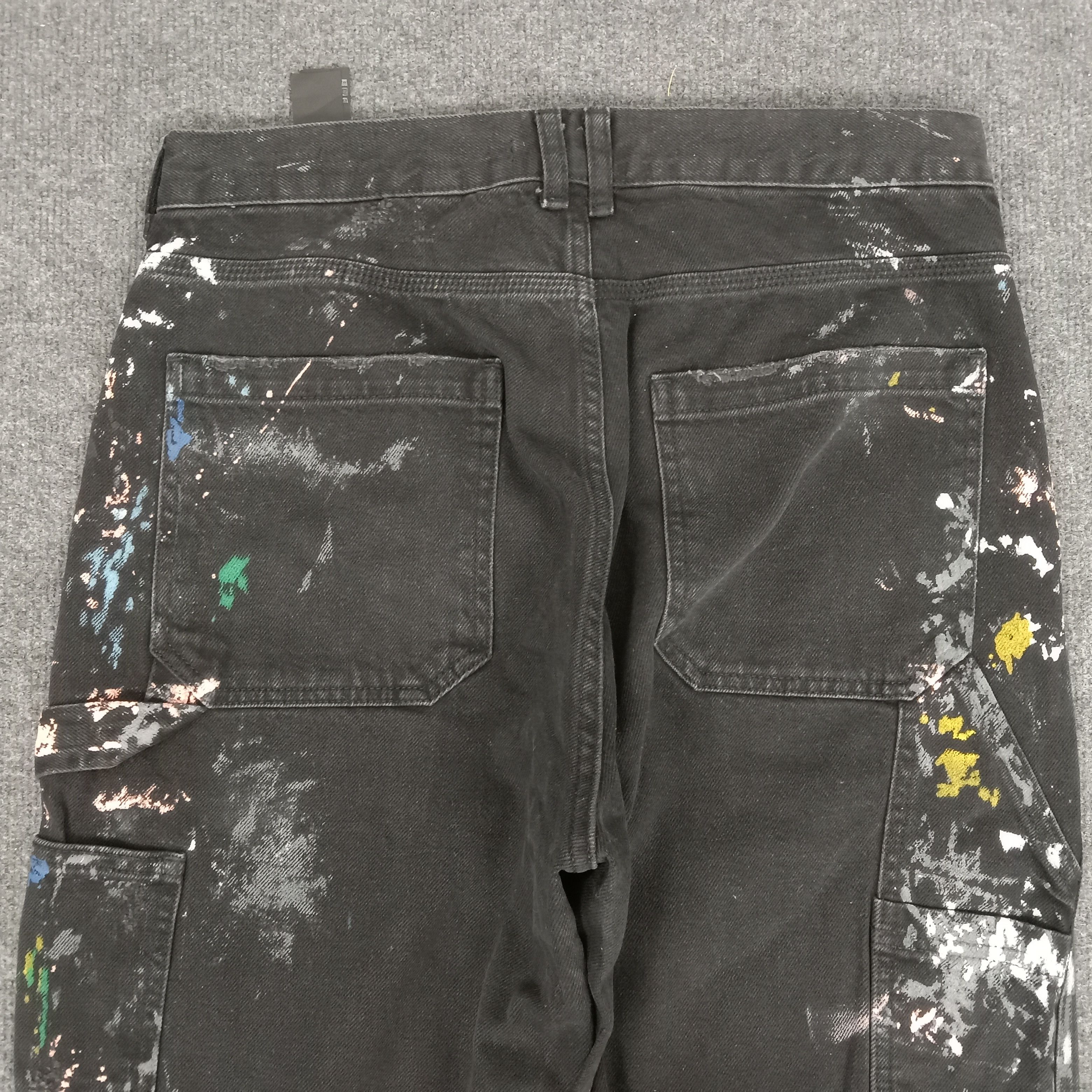 Japanese Brand × Vintage × Zara ZARA Japanese Painting Art Design Trousers Pants Size US 31 - 5 Thumbnail