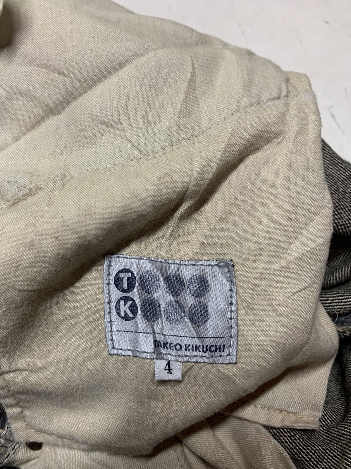 Japanese Brand TK TAKEO KIKUCHI JEANS CONDITION AA Size US 34 / EU 50 - 15 Thumbnail