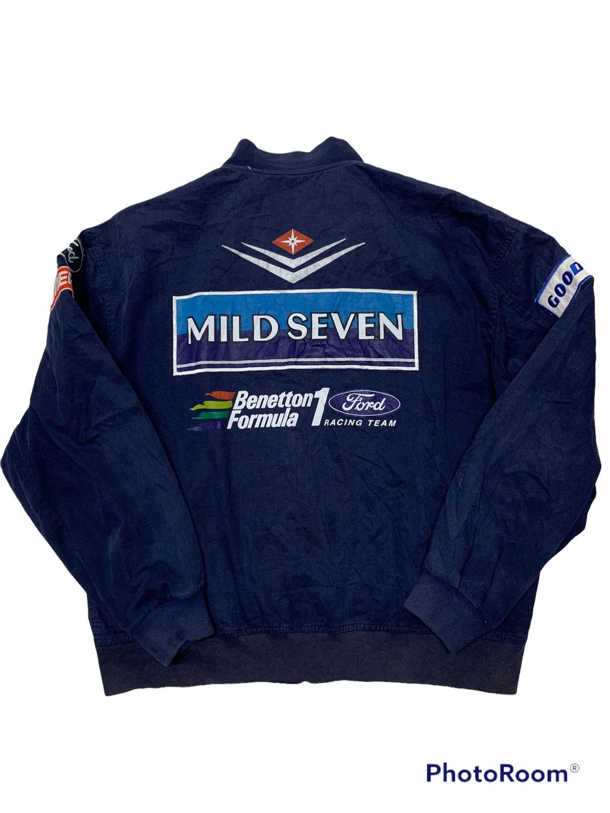 Benetton Vintage Benetton formula 1 light jacket Size US M / EU 48-50 / 2 - 1 Thumbnail