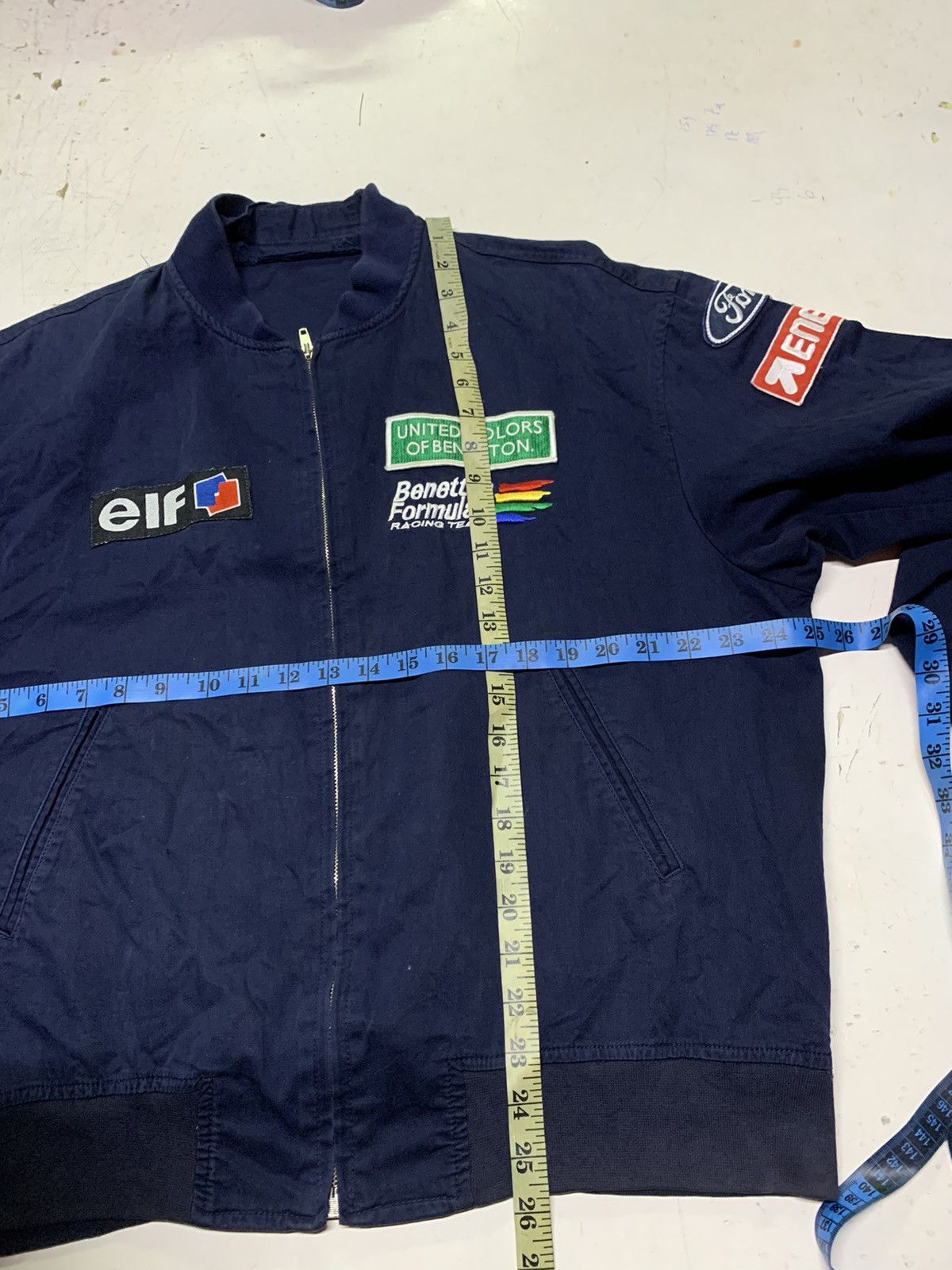 Benetton Vintage Benetton formula 1 light jacket Size US M / EU 48-50 / 2 - 13 Thumbnail