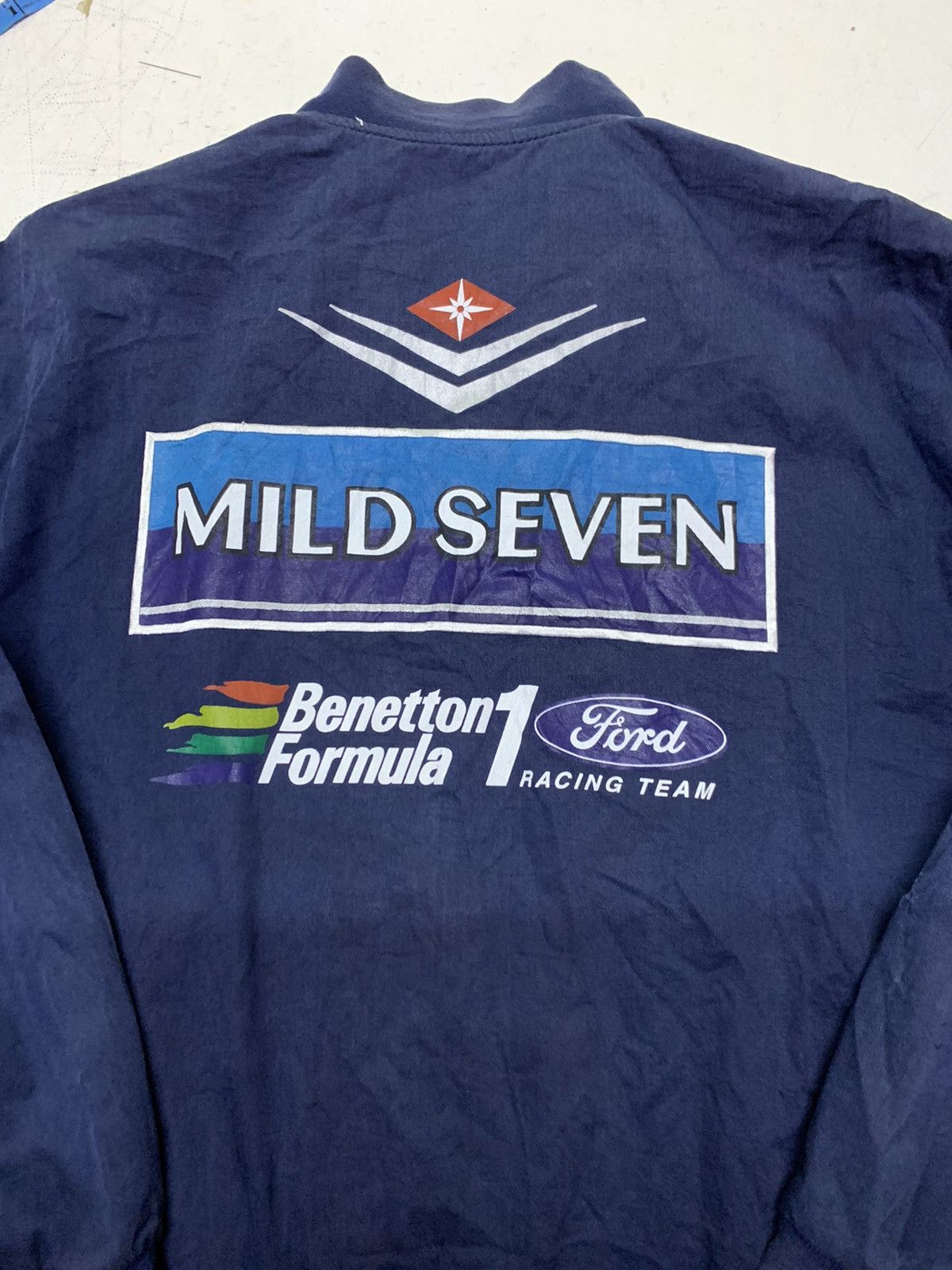 Benetton Vintage Benetton formula 1 light jacket Size US M / EU 48-50 / 2 - 7 Thumbnail