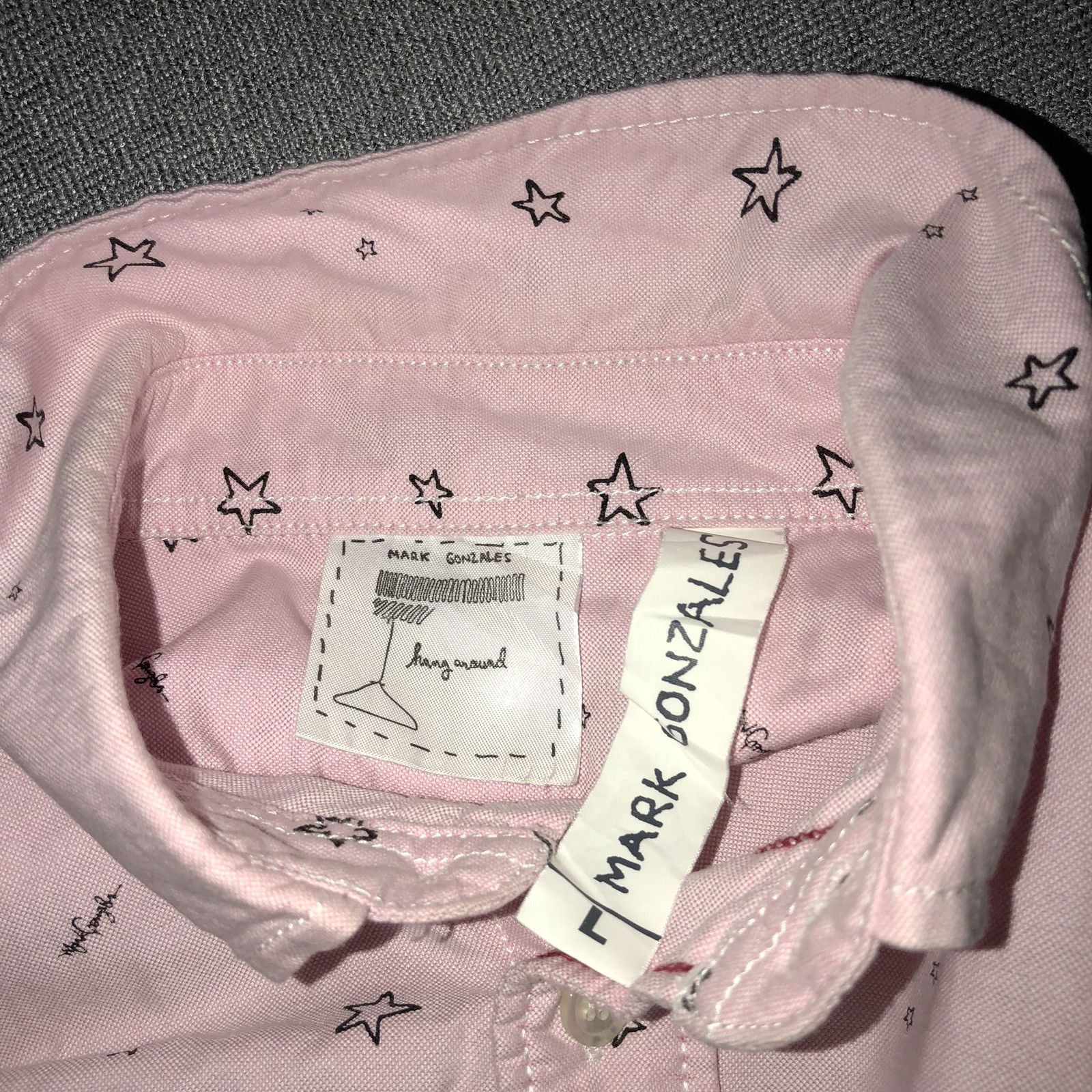 Japanese Brand Mark Gonzales Signatures Full Print Shirt In Pink Size US M / EU 48-50 / 2 - 5 Thumbnail