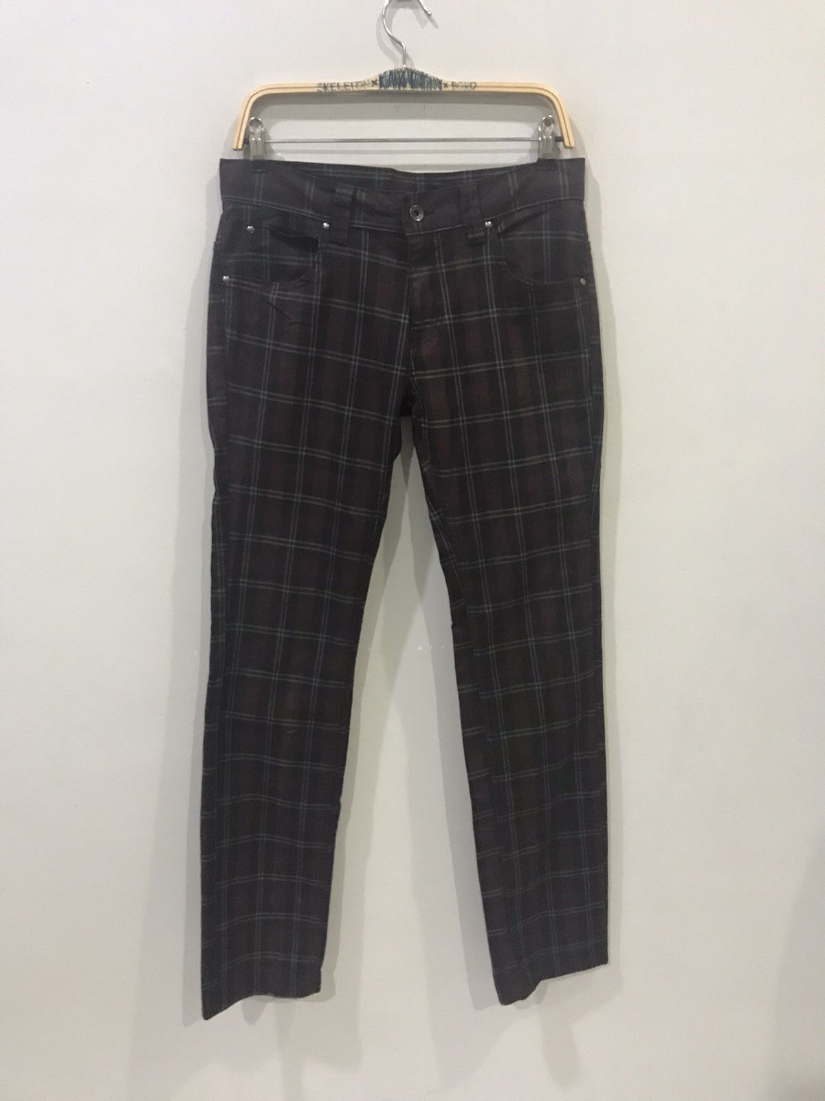 Other Japan Made Cinch Back Stretchable Skinny Pant Size US 31 - 1 Thumbnail
